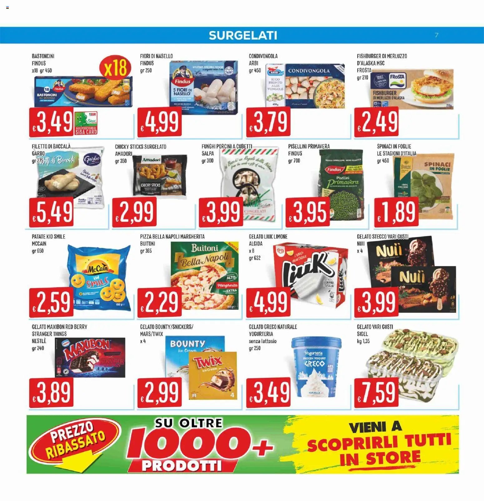 SISA volantino Mercadò
