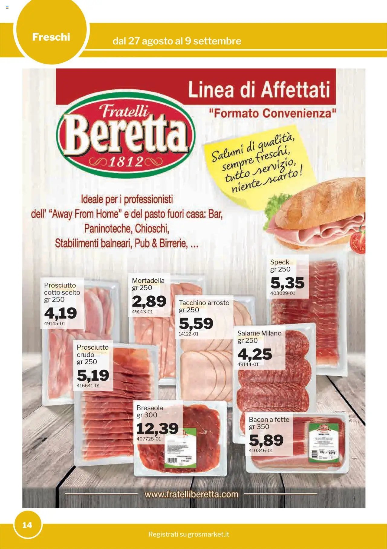 Volantino Sogegross (2025-08-27 - 2025-09-09)