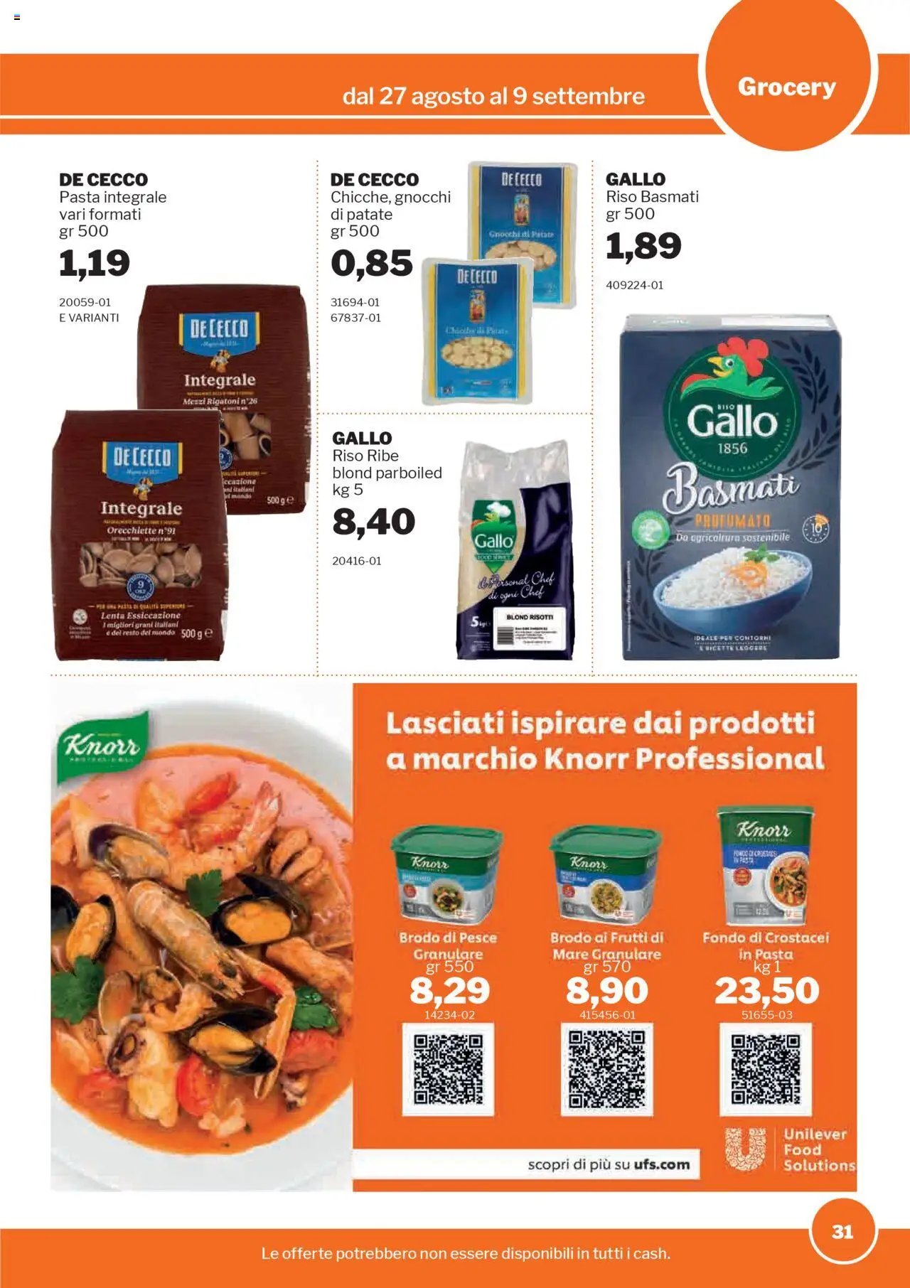 Volantino Sogegross (2025-08-27 - 2025-09-09)