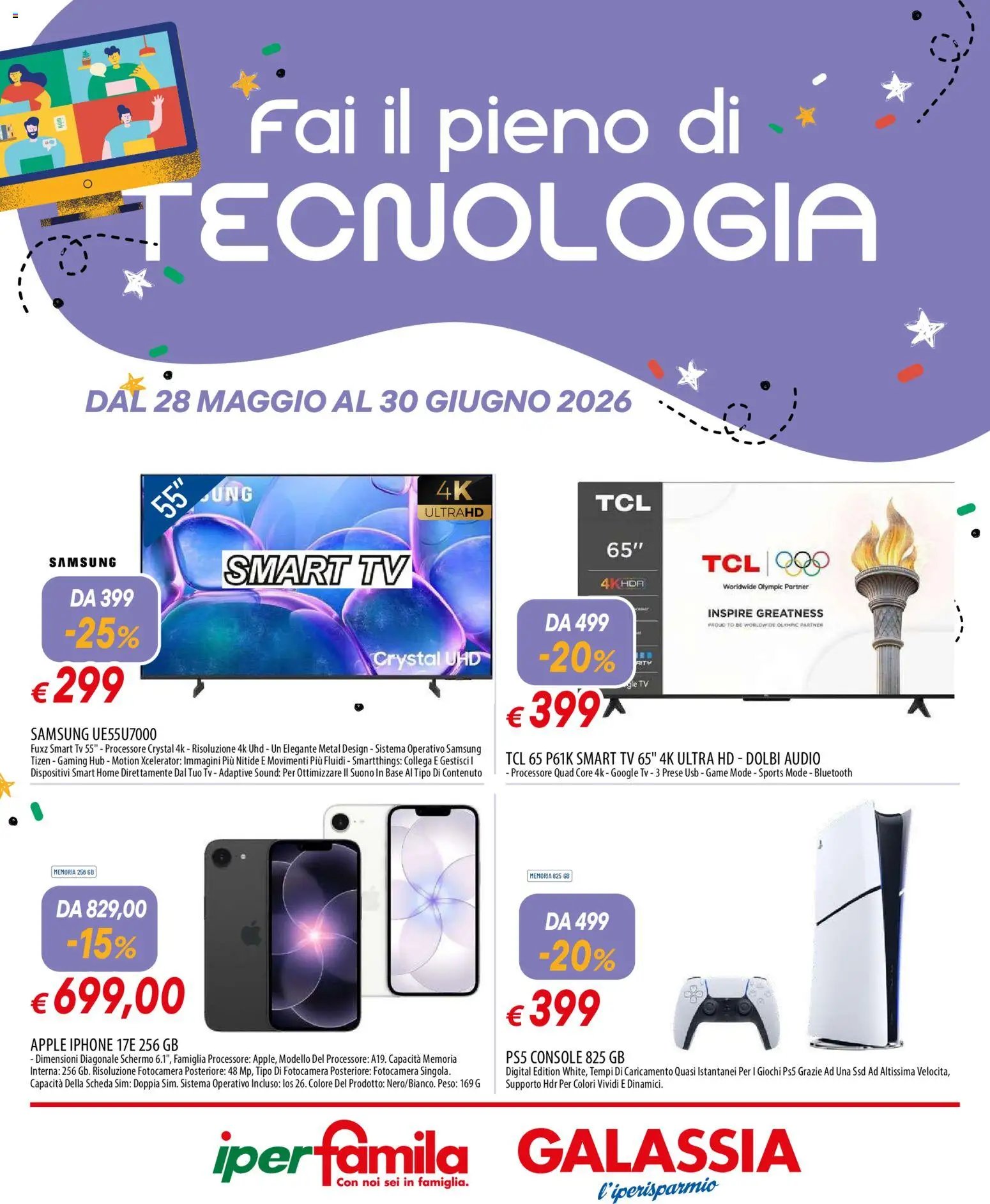 Galassia volantino Hifi (2026-05-28 - 2026-06-30)