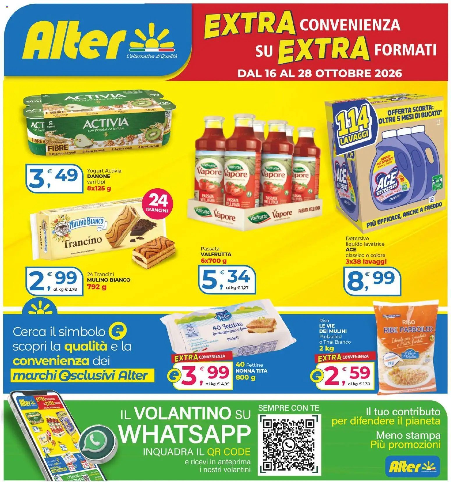 Alter Discount volantino