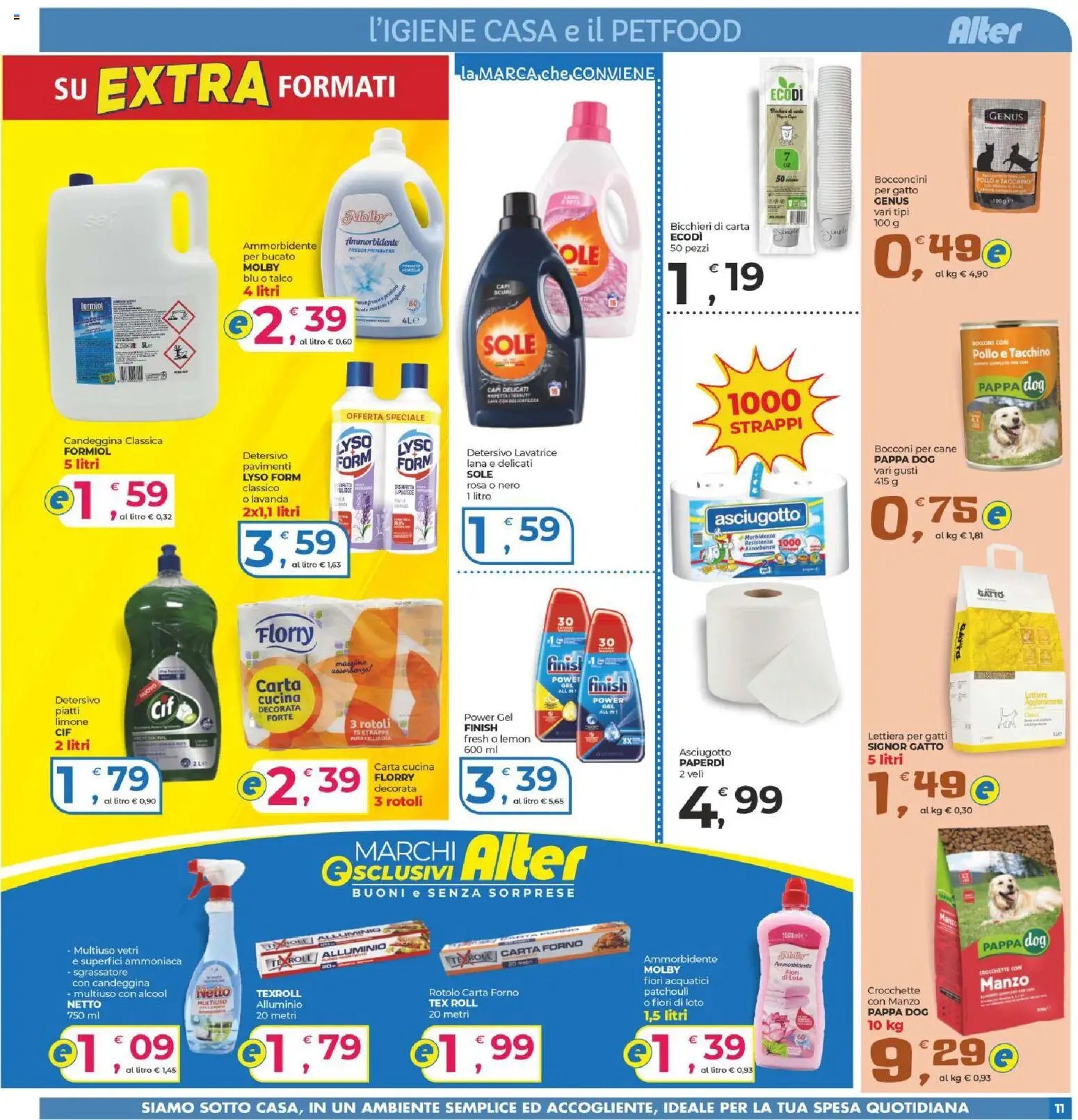 Alter Discount volantino