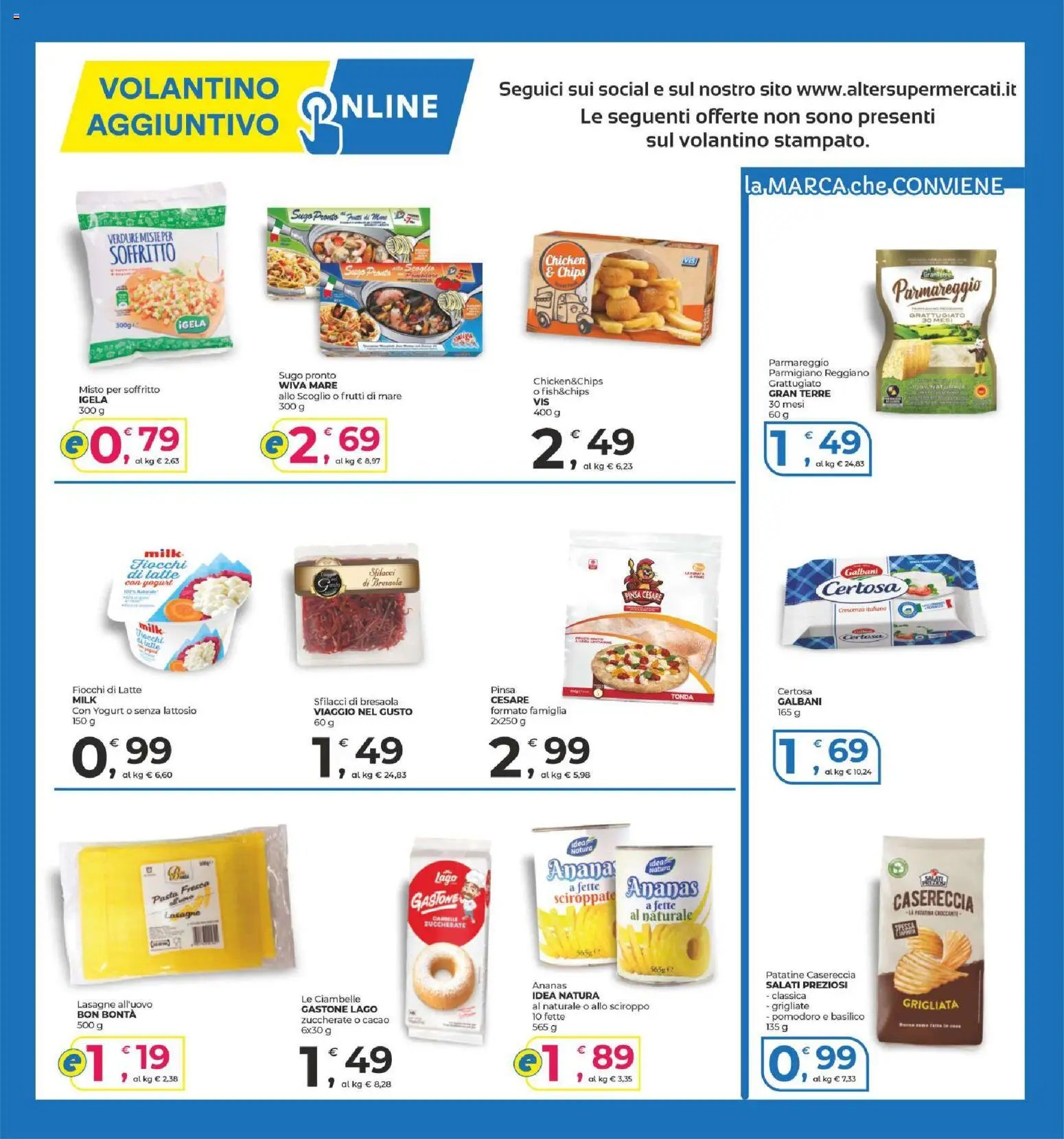 Alter Discount volantino