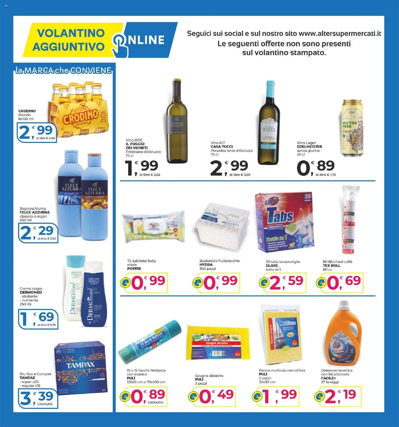 Alter Discount volantino