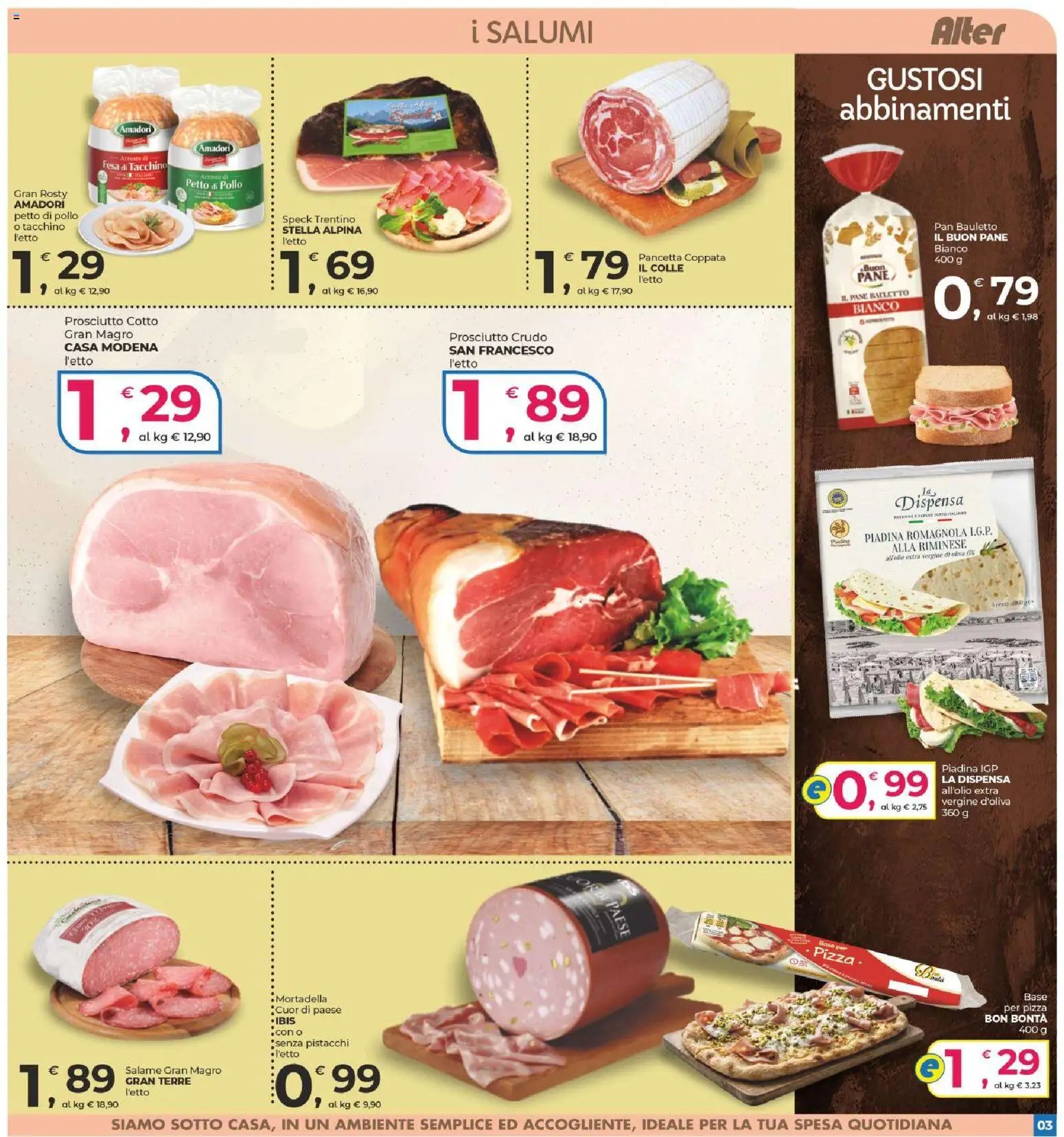 Alter Discount volantino