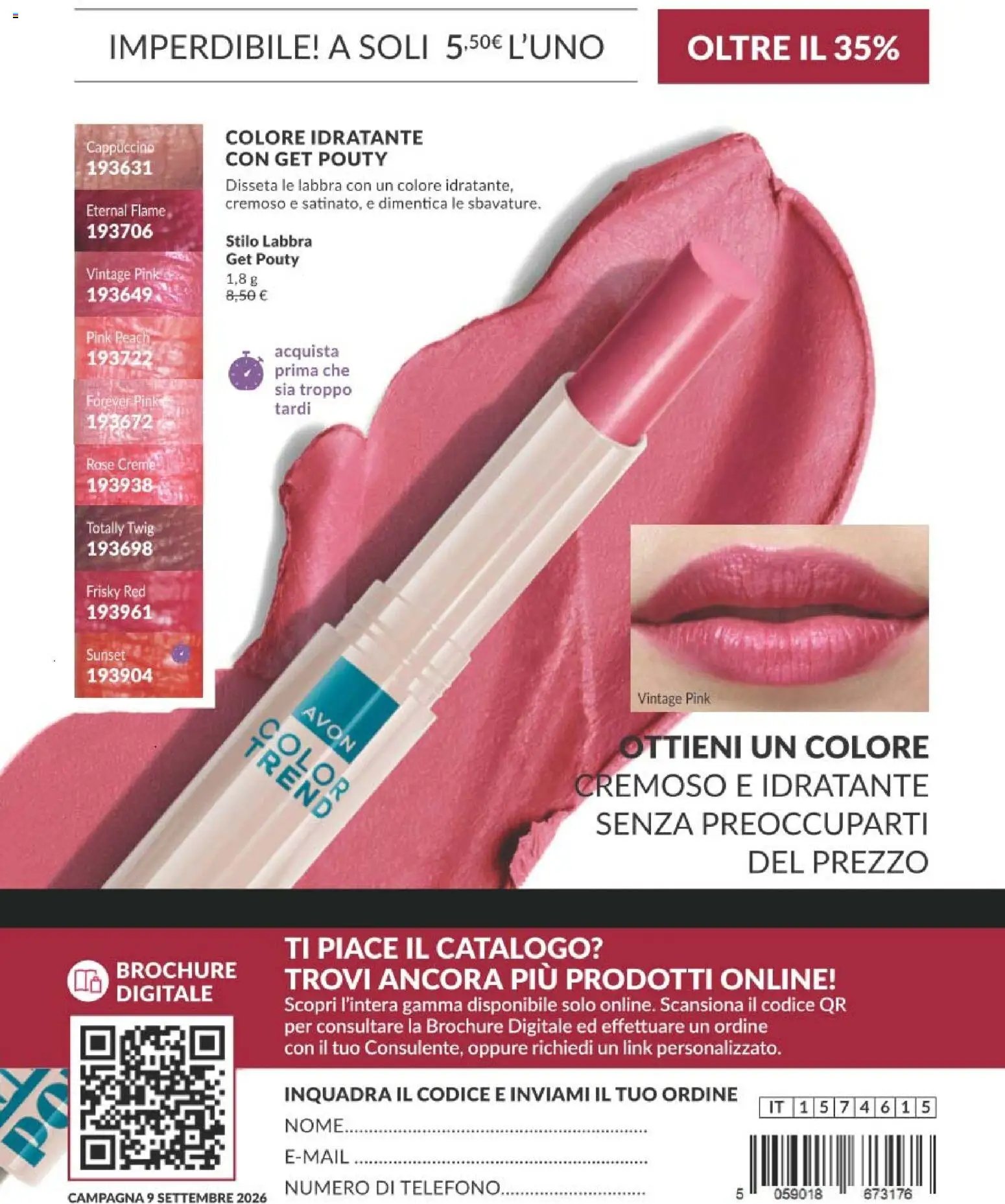Avon catalogo - campagna 9/2026