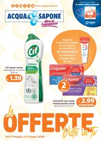 Acqua e Sapone volantino (2026-05-17 - 2026-06-06)