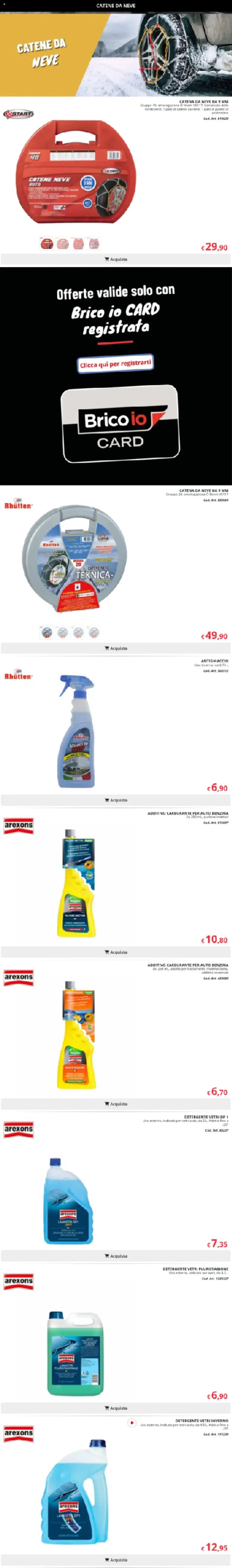 Brico io Auto Inverno catalogo (2025-10-15 - 2026-01-31)