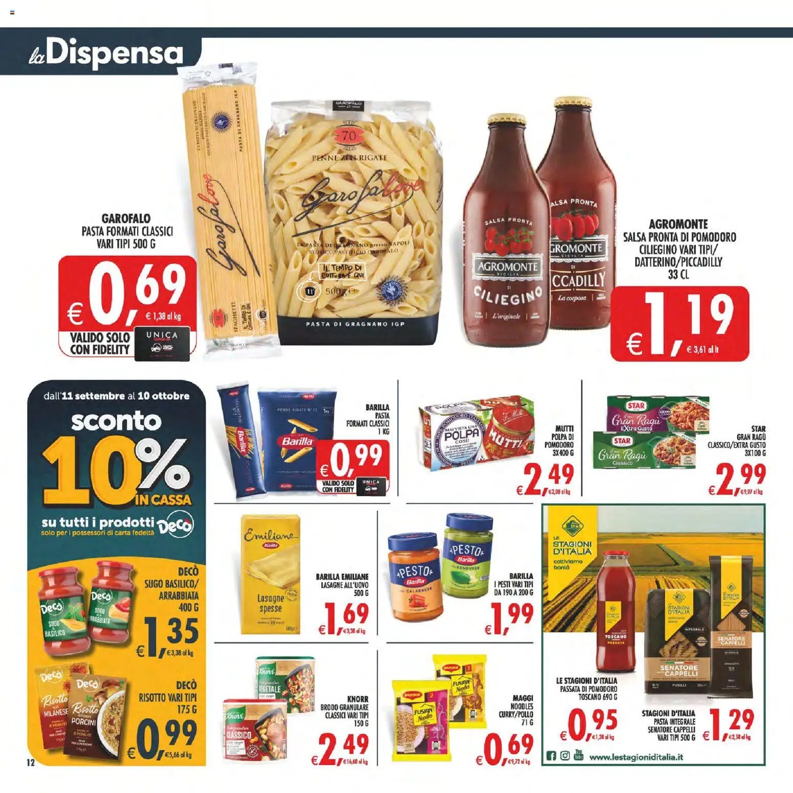 Decò volantino iperStore, Superstore Sicilia