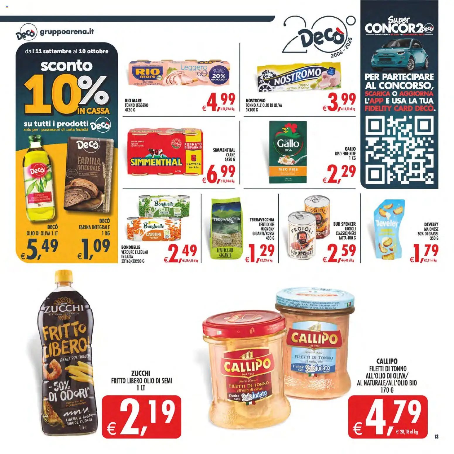 Decò volantino iperStore, Superstore Sicilia