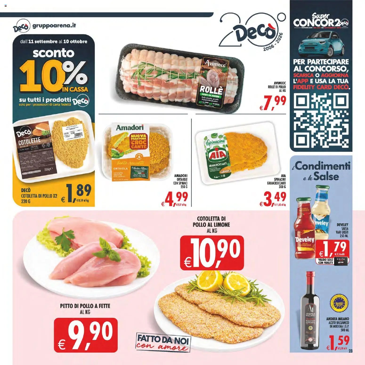 Decò volantino iperStore, Superstore Sicilia
