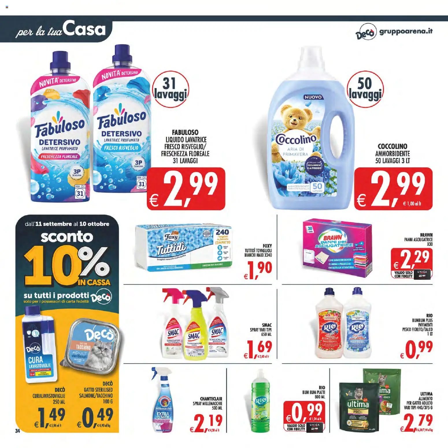 Decò volantino iperStore, Superstore Sicilia
