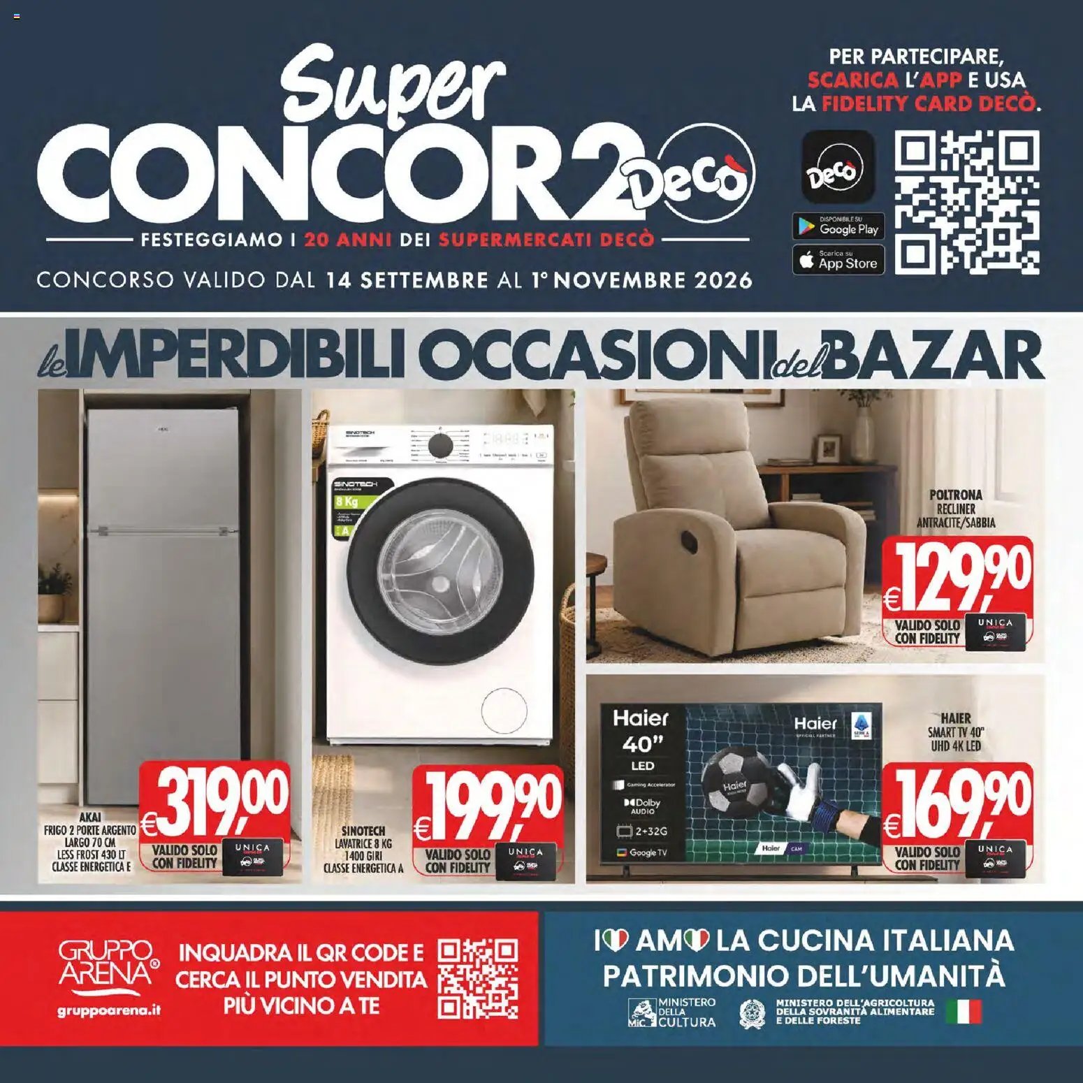Decò volantino iperStore, Superstore Sicilia