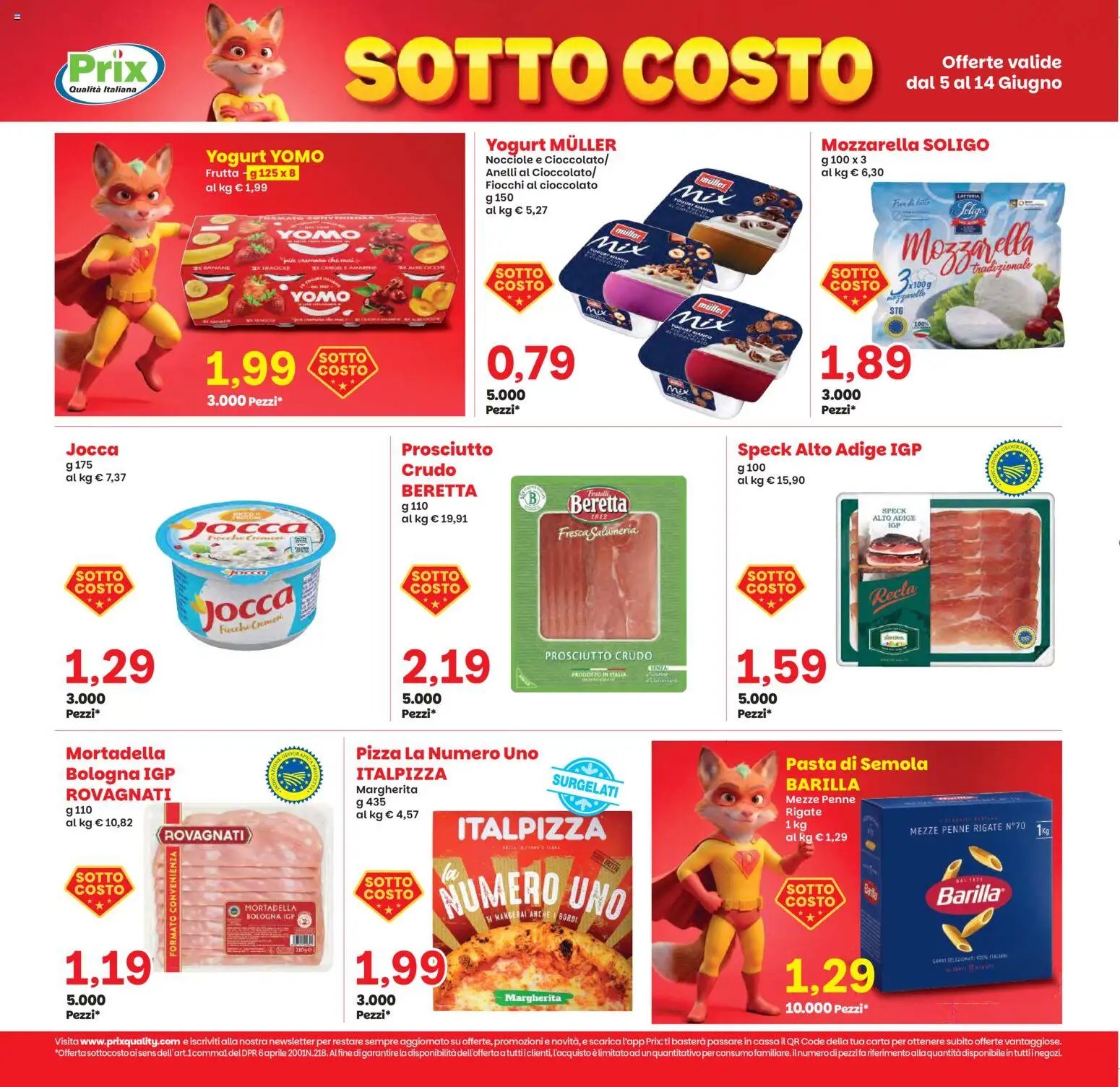 Prix volantino Verona
