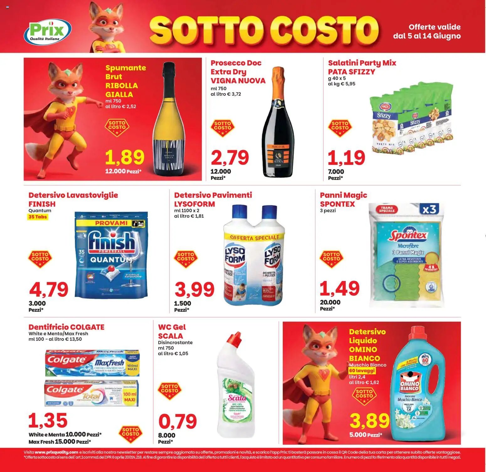 Prix volantino Verona