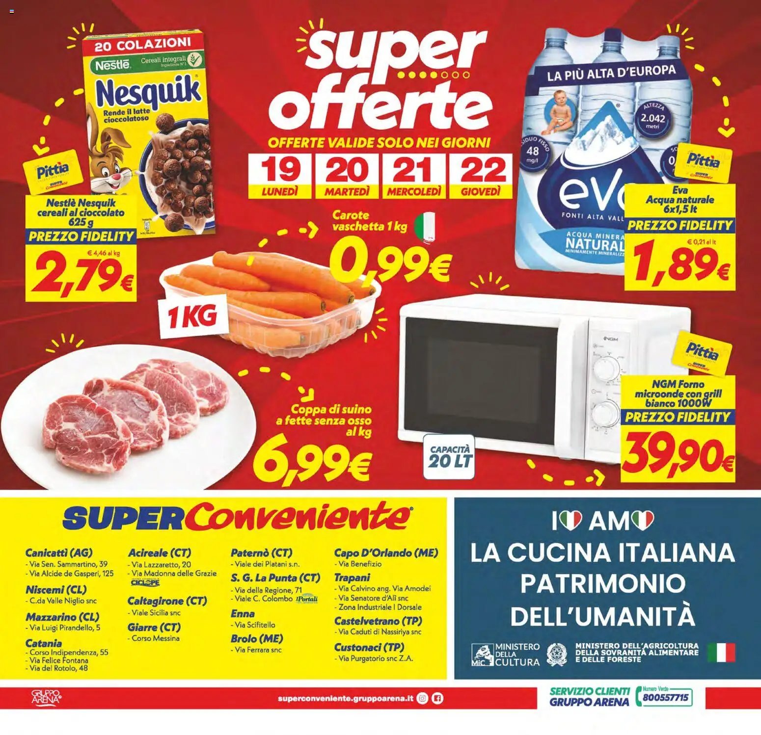 SuperConveniente volantino