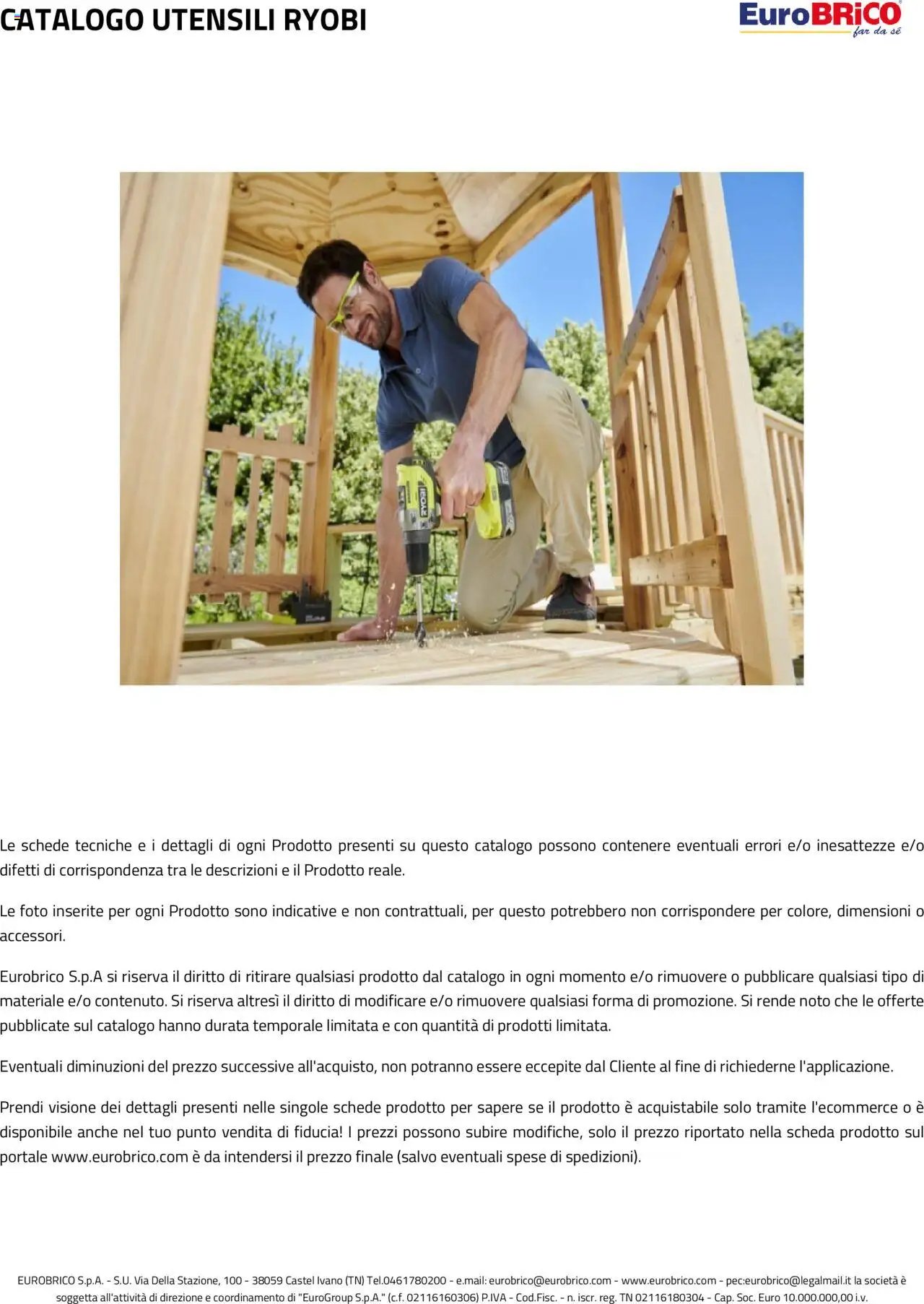 Eurobrico Utensili Ryobi catalogo