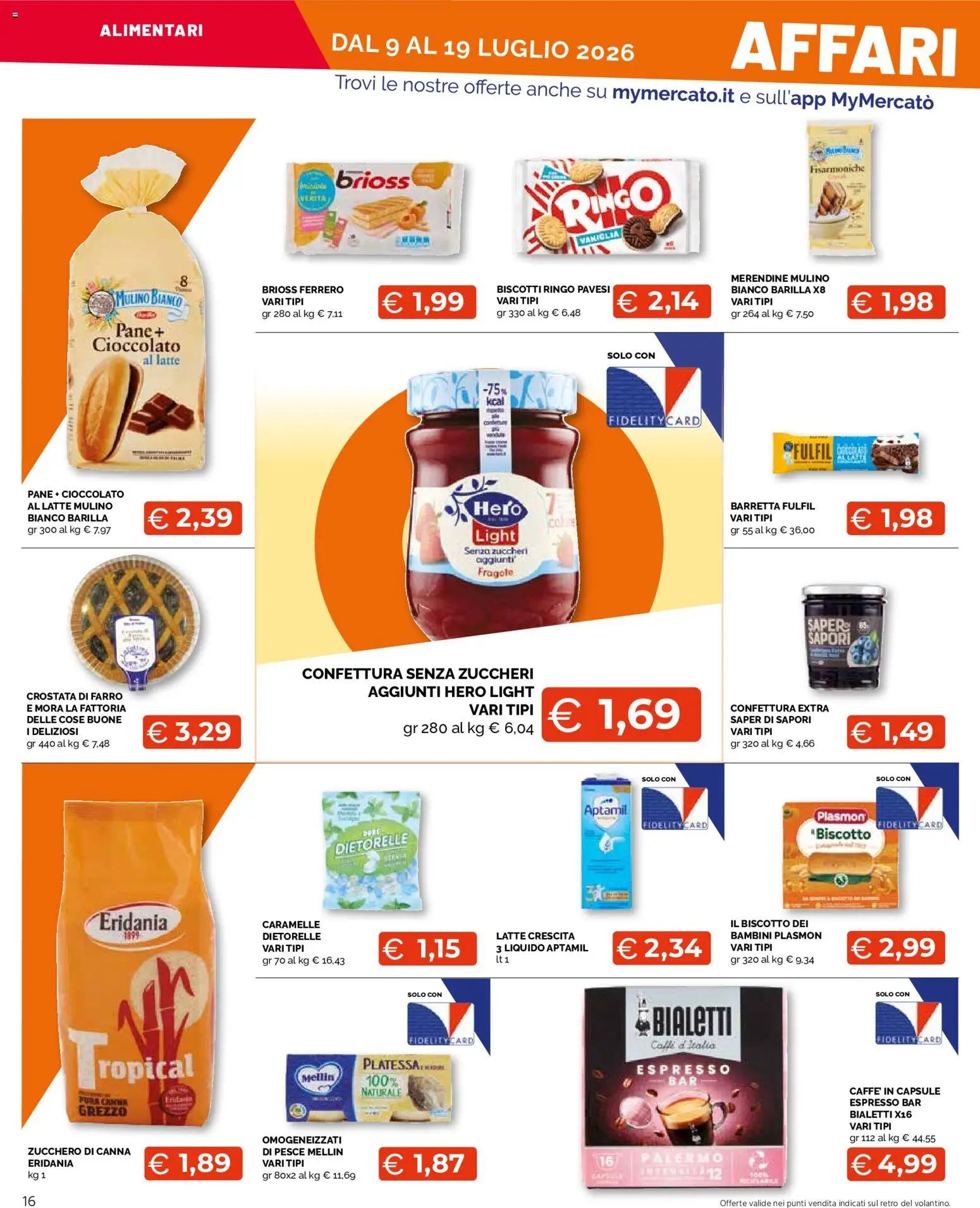 Mercatò volantino Extra