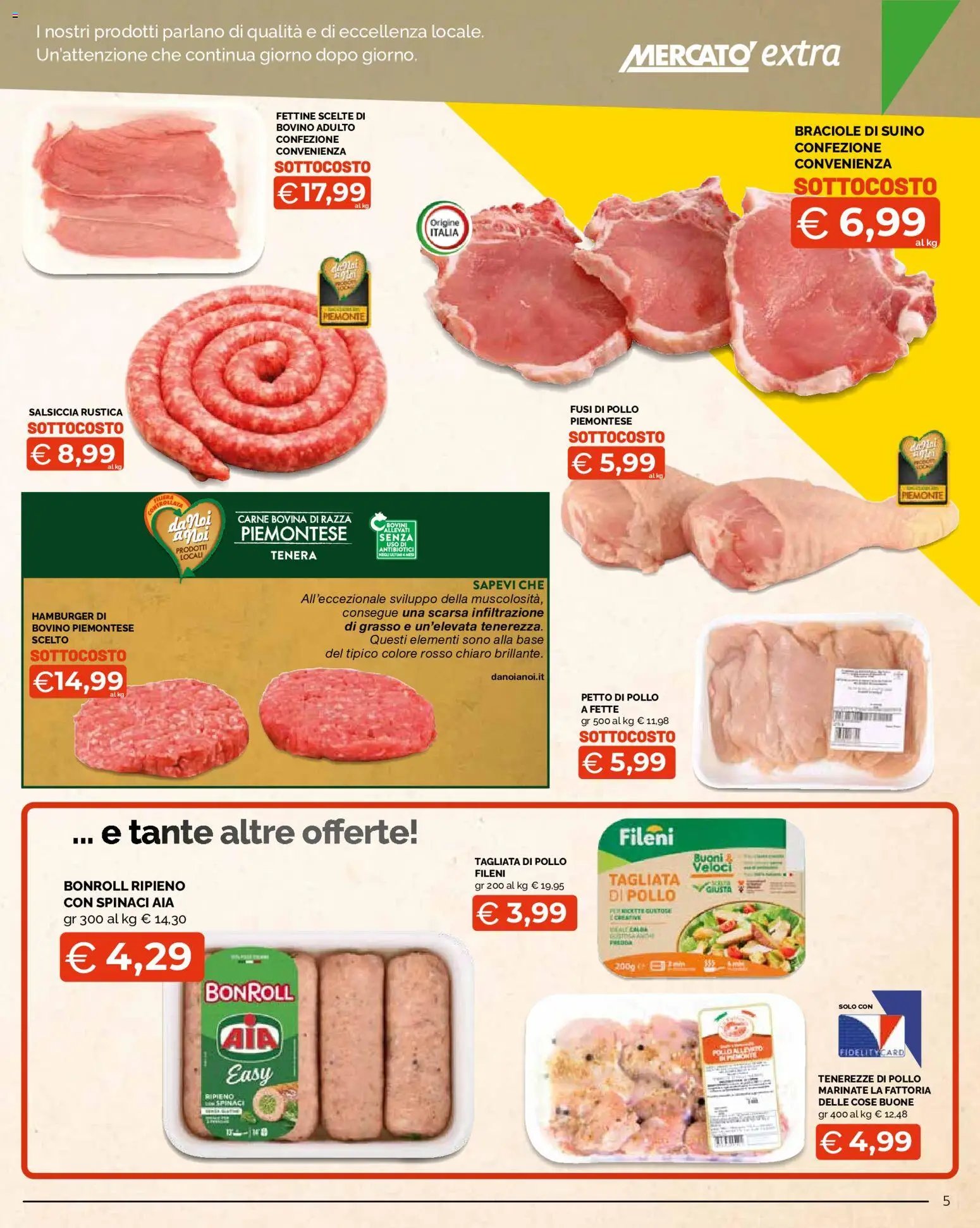 Mercatò volantino Extra
