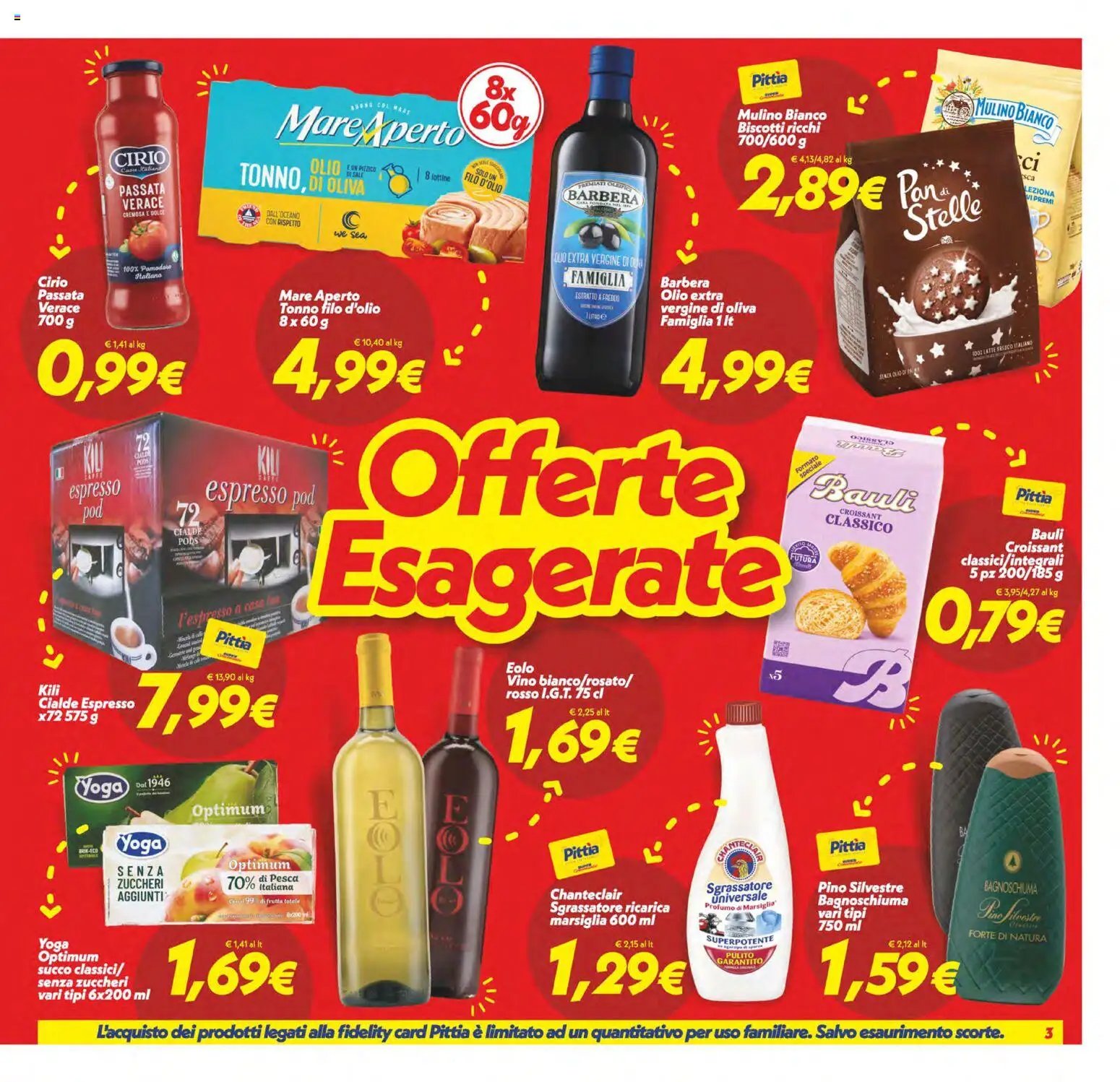 SuperConveniente volantino Caltanissetta, San Cataldo, Avola, Lascari, Milazzo, Barcellona