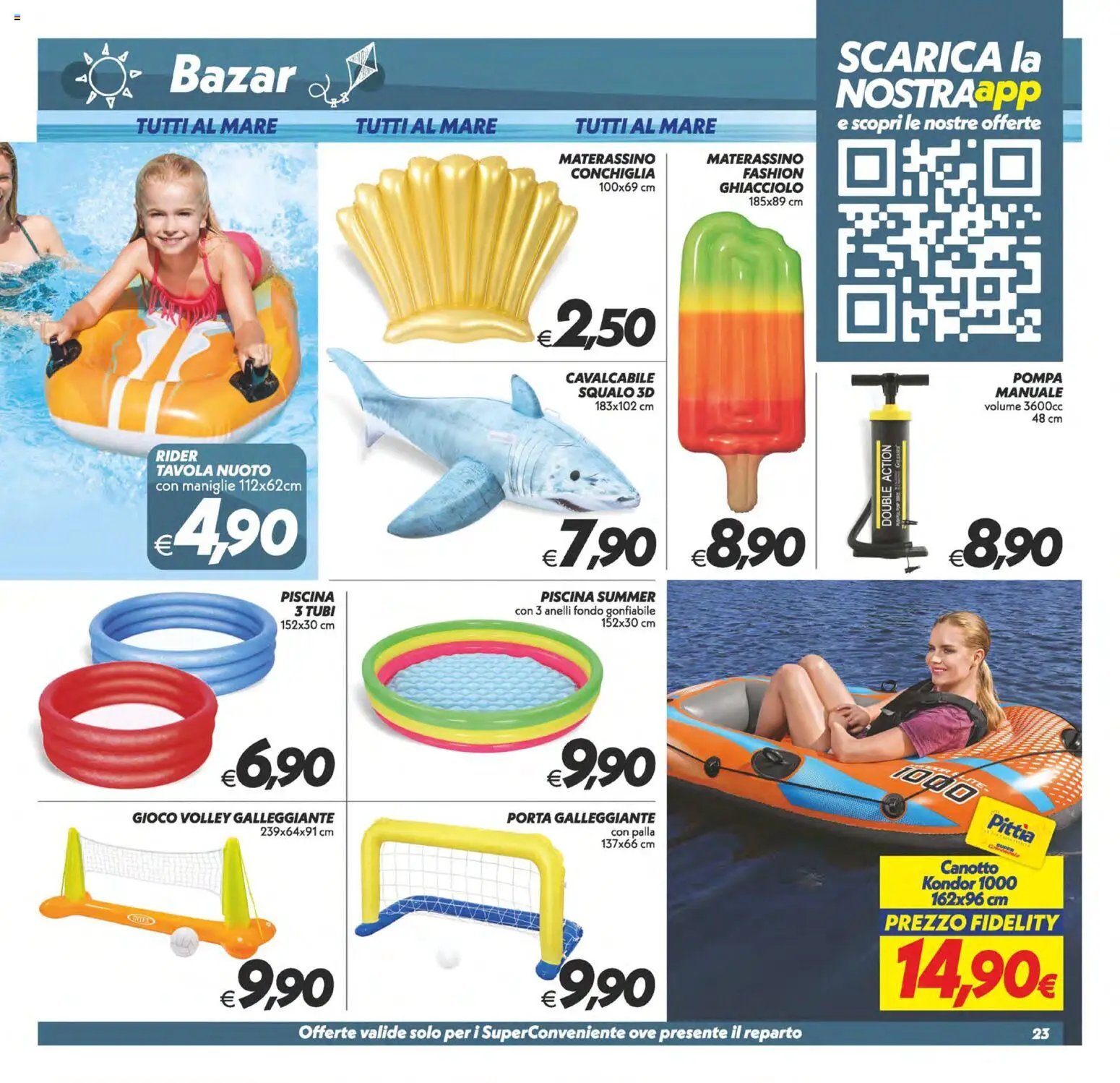 SuperConveniente volantino Caltanissetta, San Cataldo, Avola, Lascari, Milazzo, Barcellona