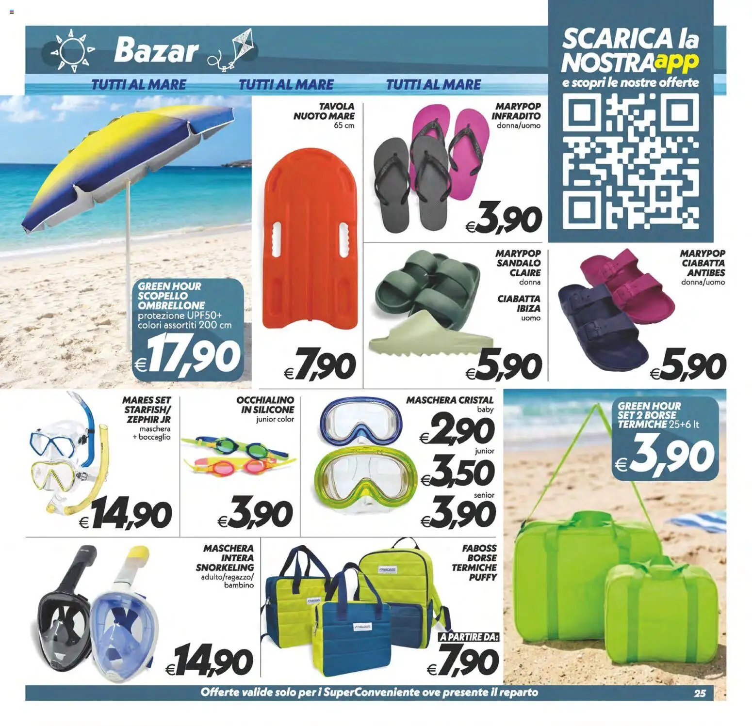 SuperConveniente volantino Caltanissetta, San Cataldo, Avola, Lascari, Milazzo, Barcellona