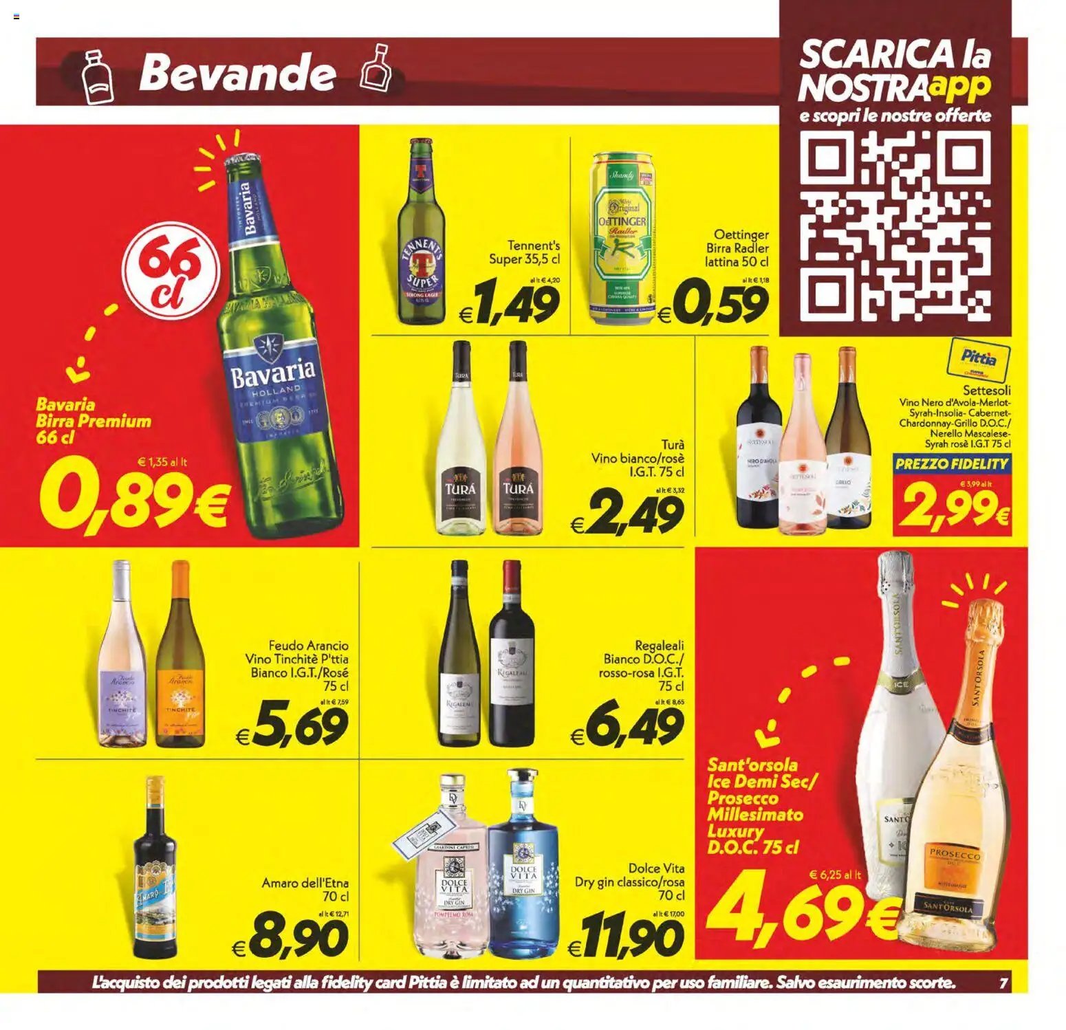 SuperConveniente volantino Caltanissetta, San Cataldo, Avola, Lascari, Milazzo, Barcellona