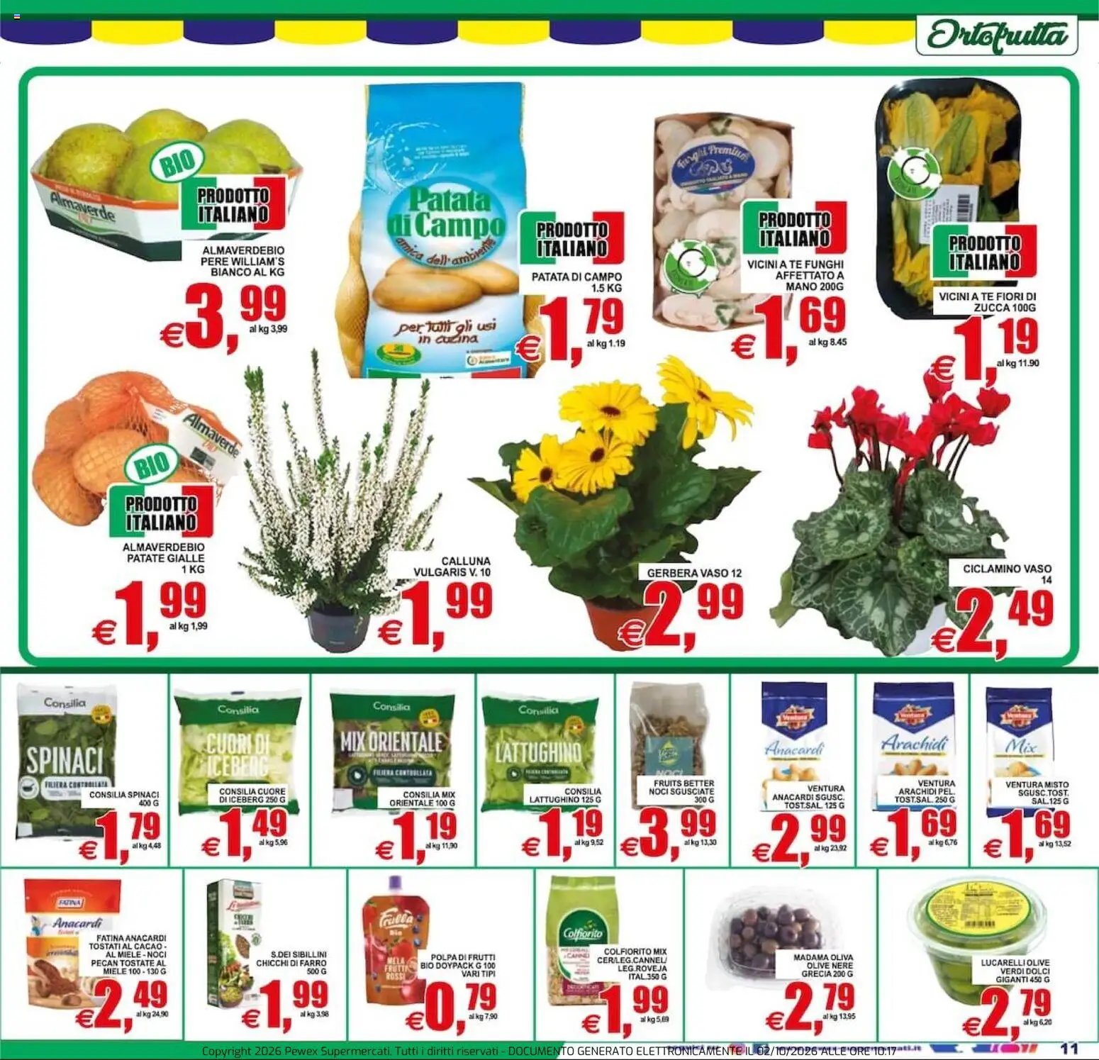 Pewex volantino via Rubicone