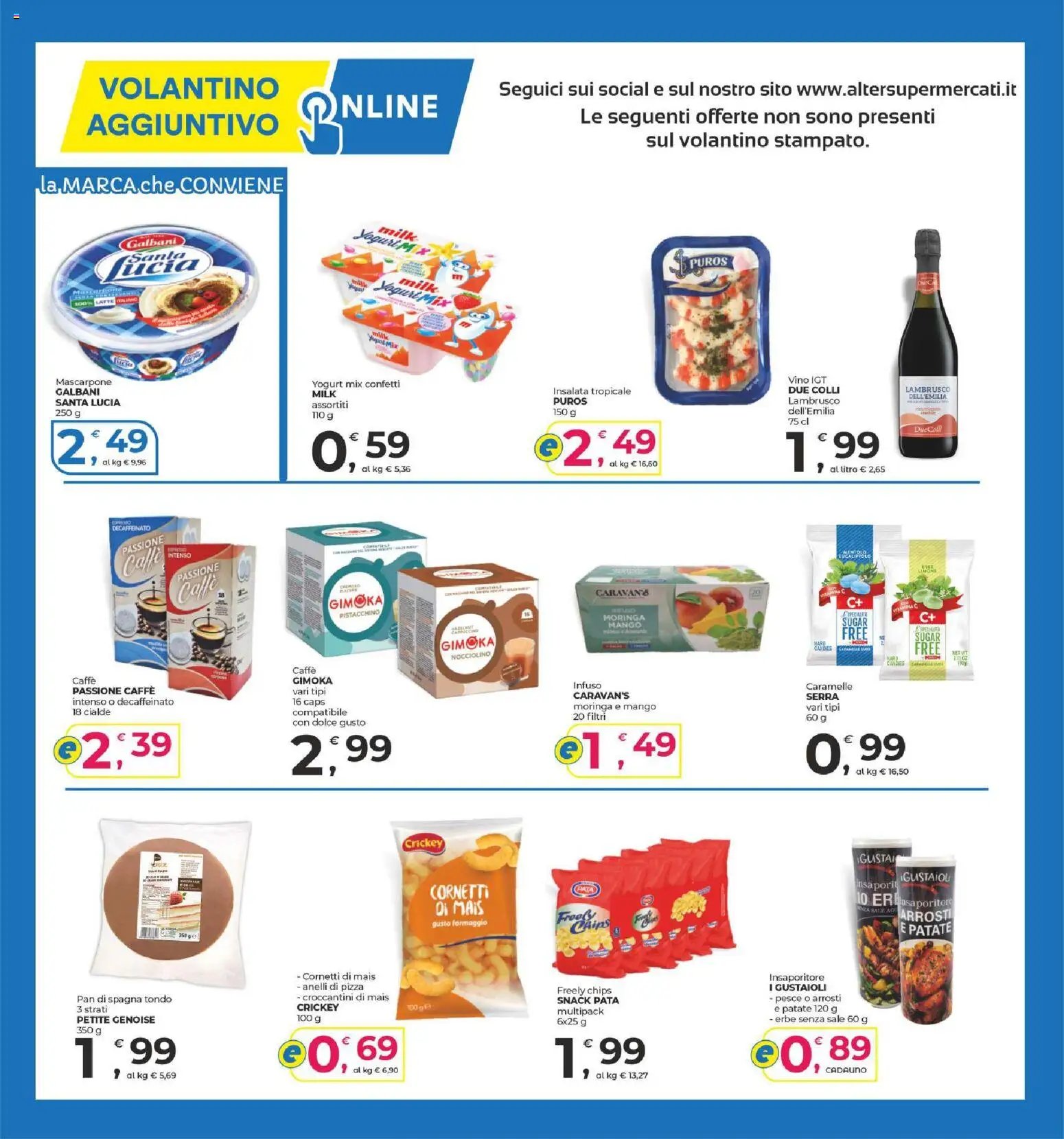Alter Discount volantino