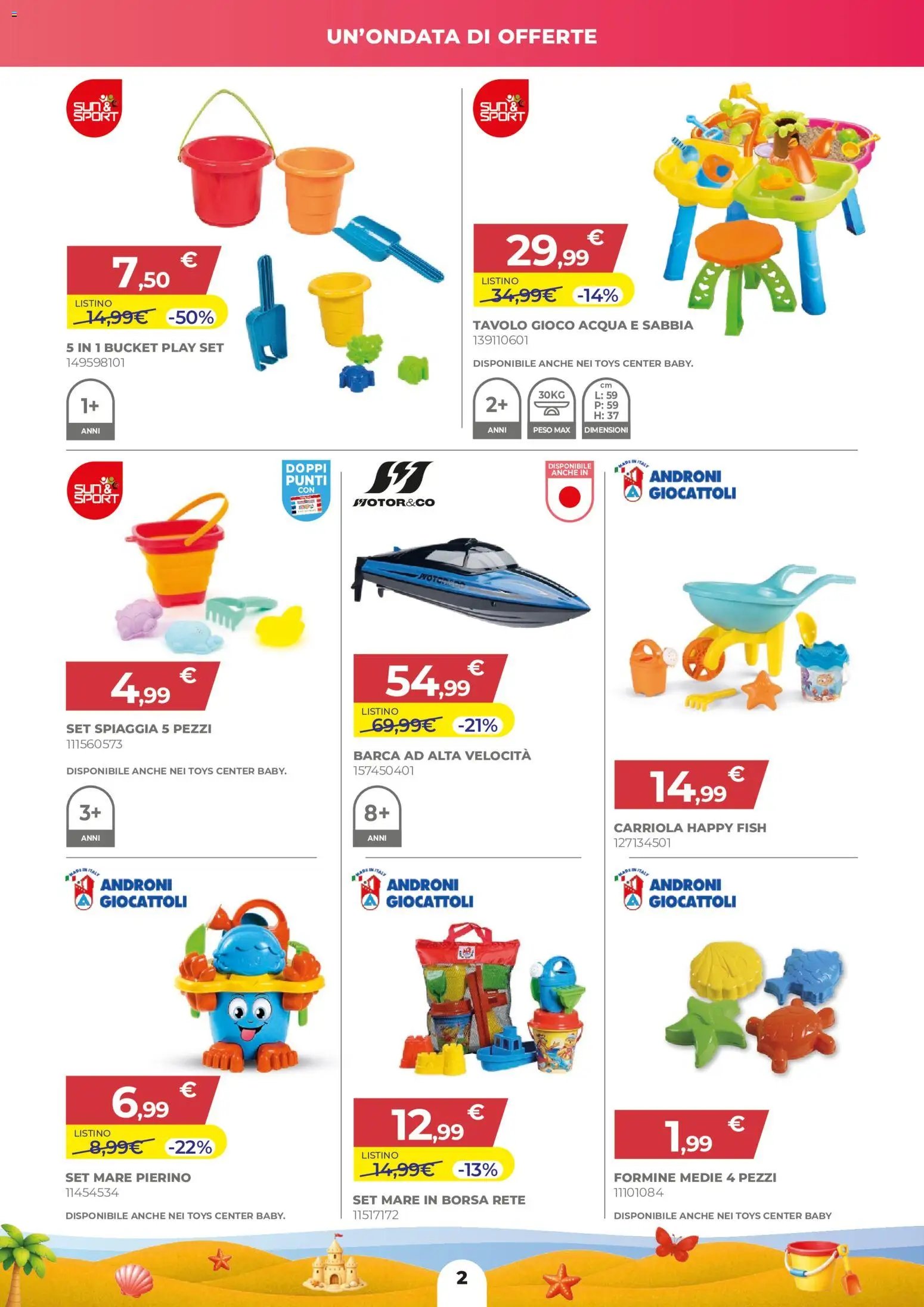 Toys Center volantino