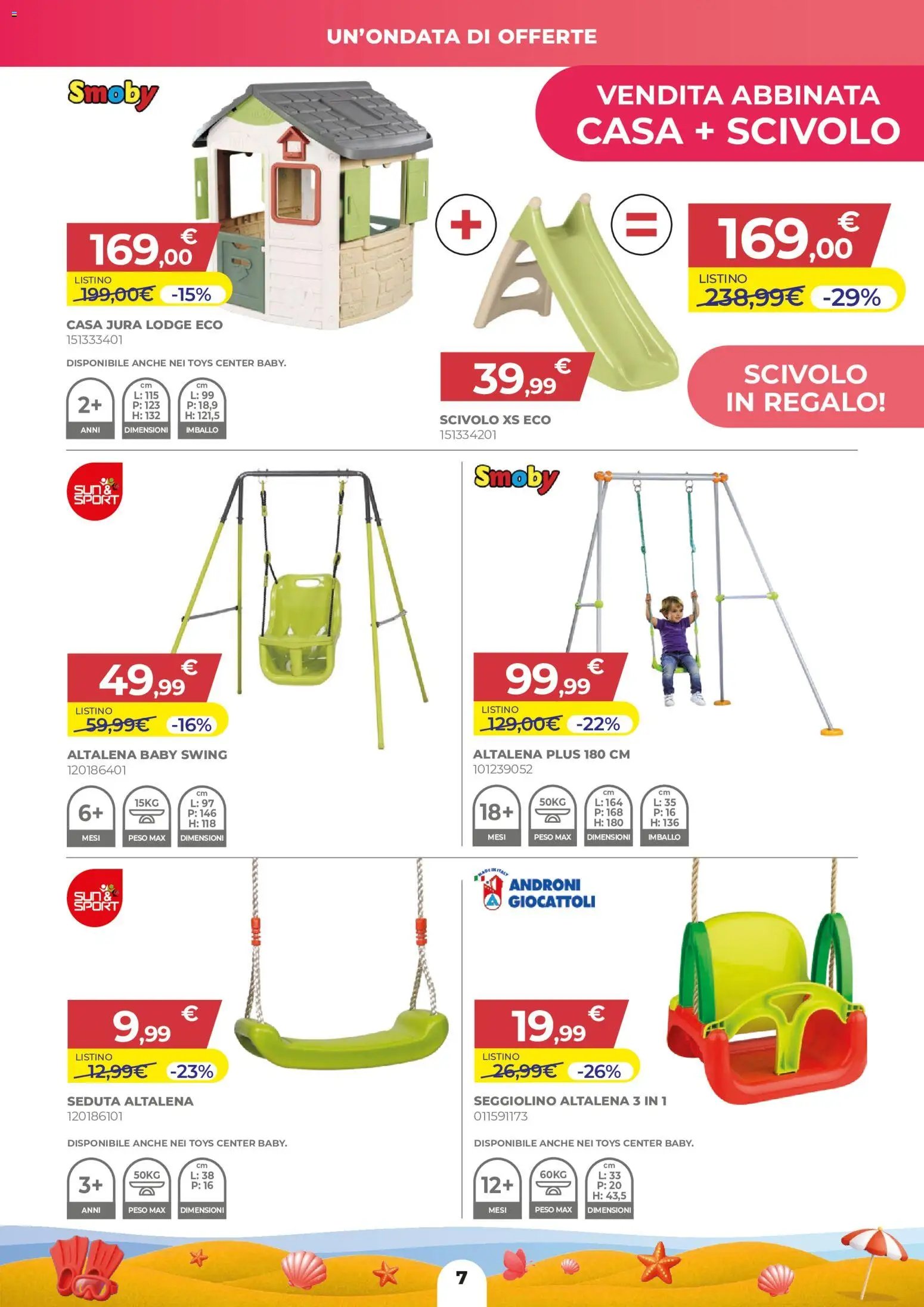 Toys Center volantino