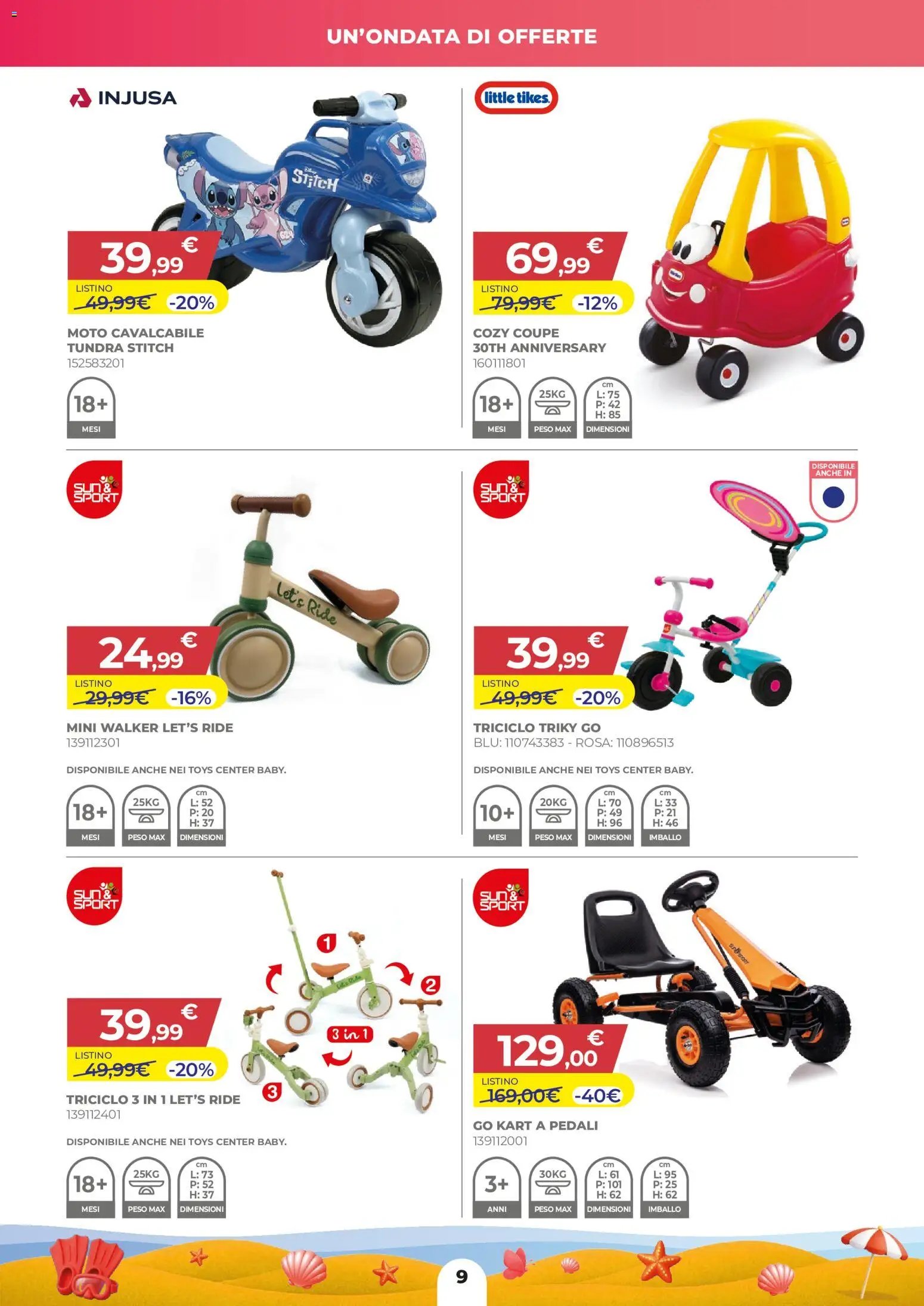 Toys Center volantino