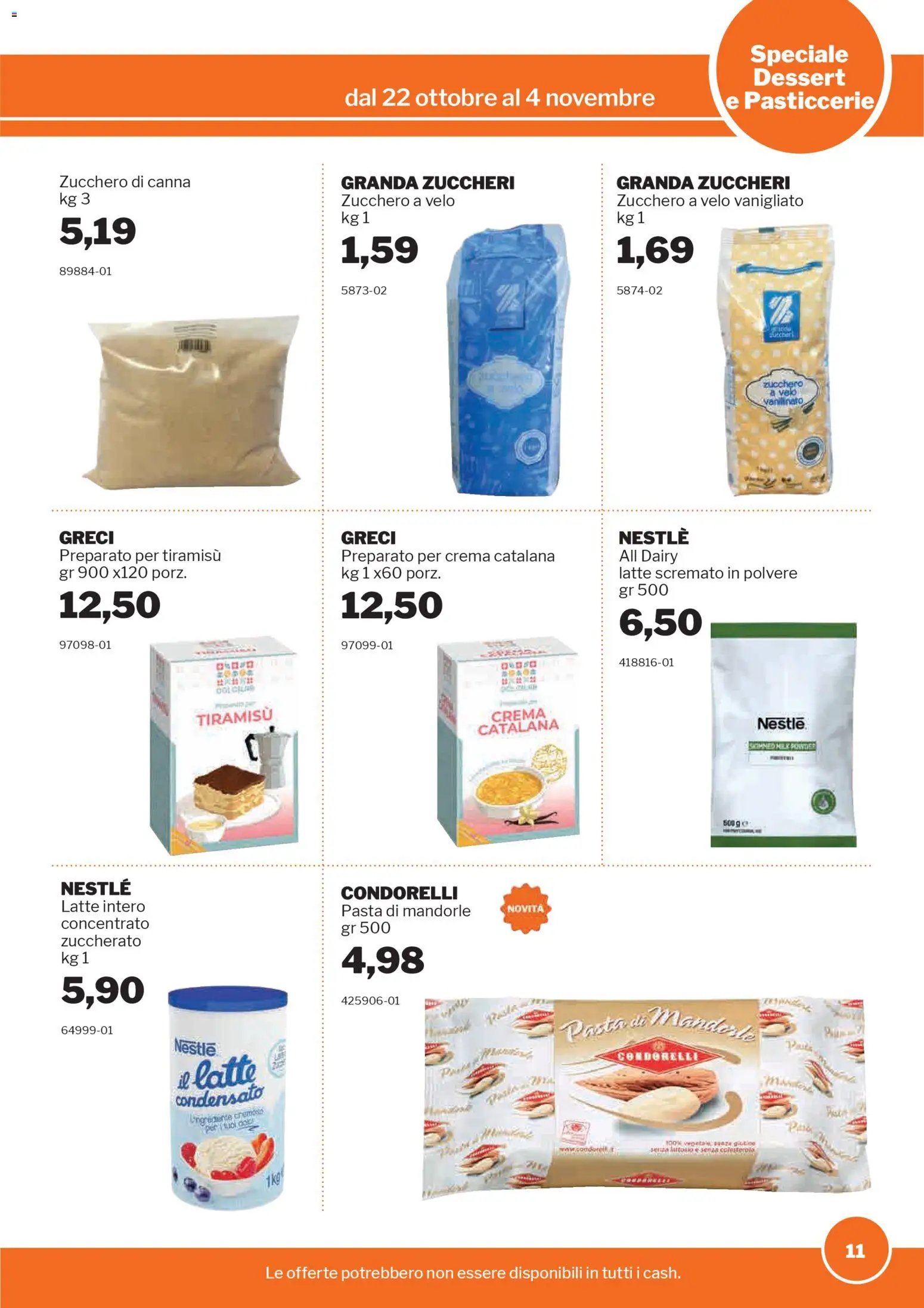 Sogegross Dessert e Pasticcerie catalogo (2025-10-22 - 2025-11-04)