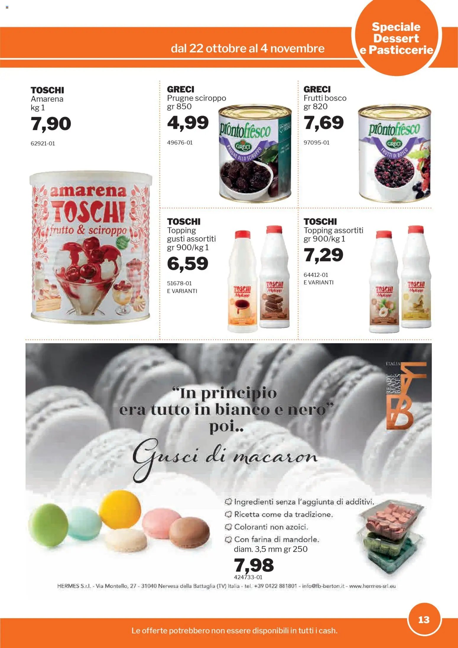 Sogegross Dessert e Pasticcerie catalogo (2025-10-22 - 2025-11-04)