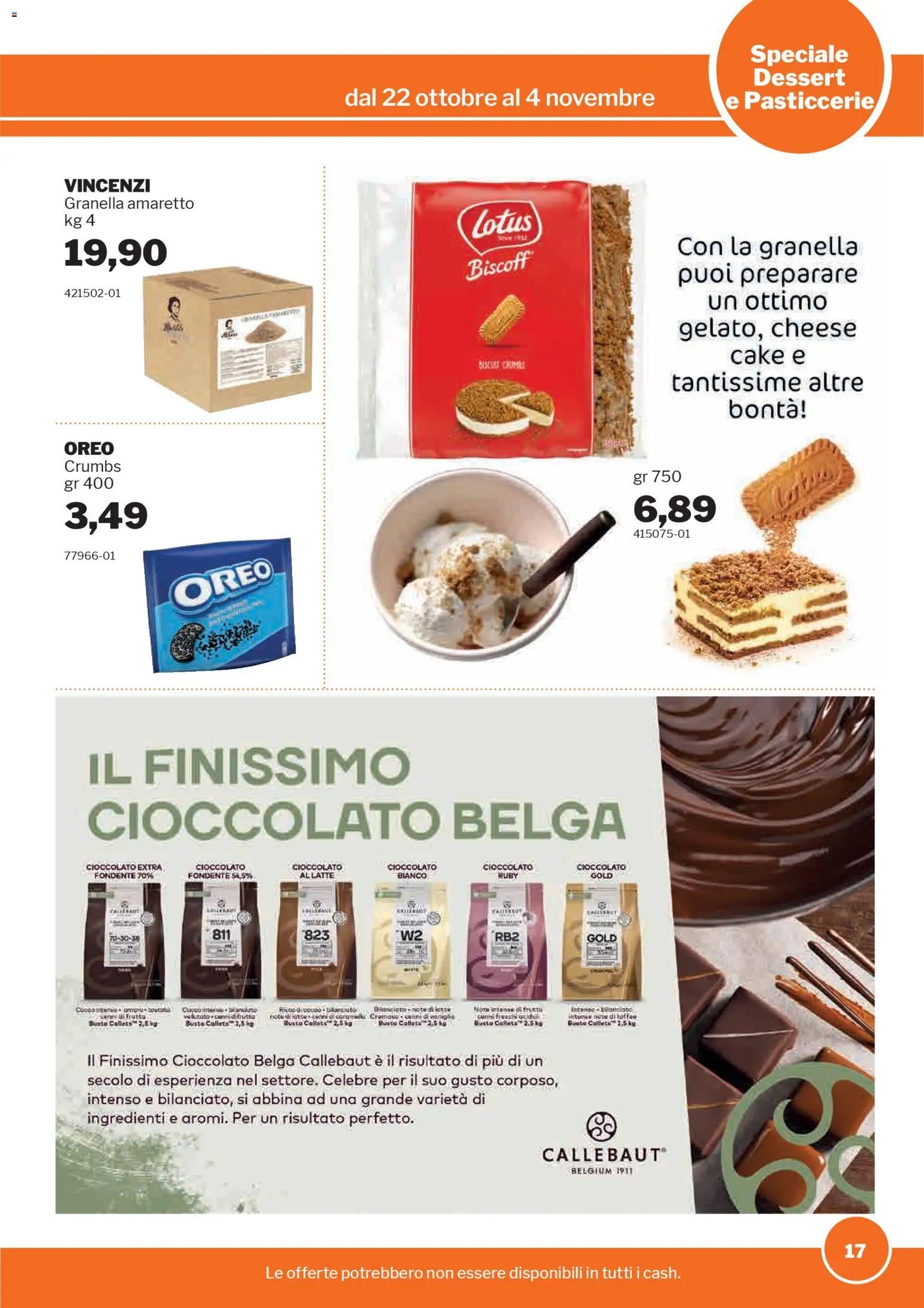 Sogegross Dessert e Pasticcerie catalogo (2025-10-22 - 2025-11-04)
