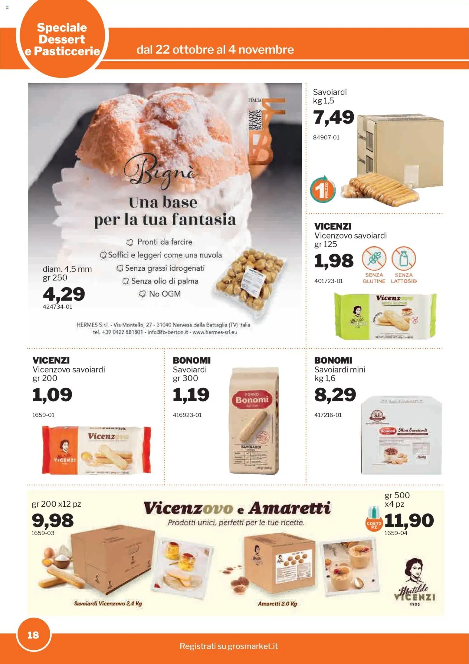 Sogegross Dessert e Pasticcerie catalogo (2025-10-22 - 2025-11-04)