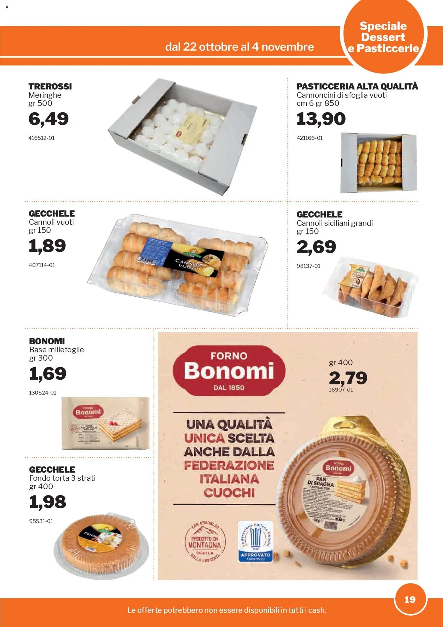 Sogegross Dessert e Pasticcerie catalogo (2025-10-22 - 2025-11-04)