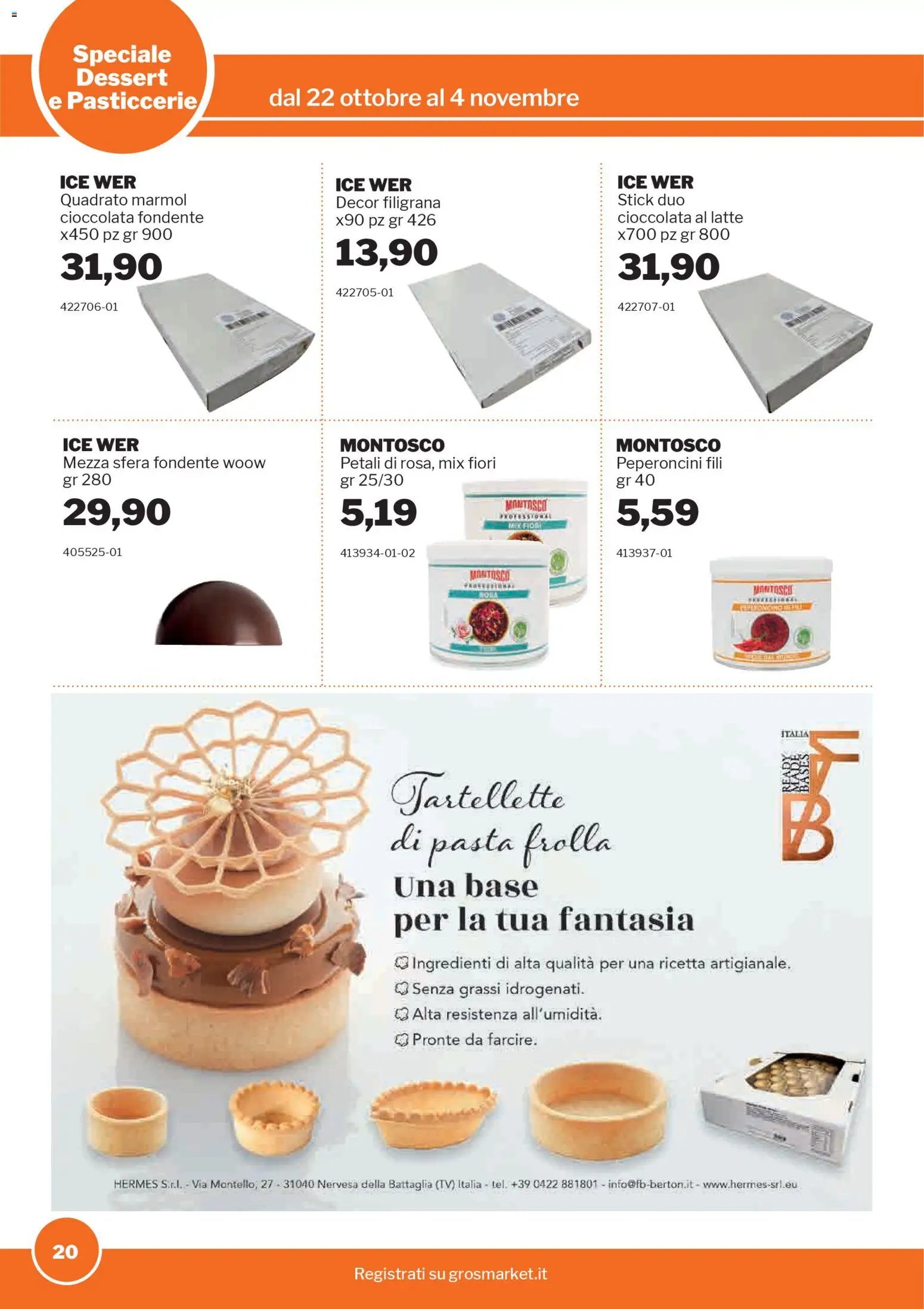 Sogegross Dessert e Pasticcerie catalogo (2025-10-22 - 2025-11-04)