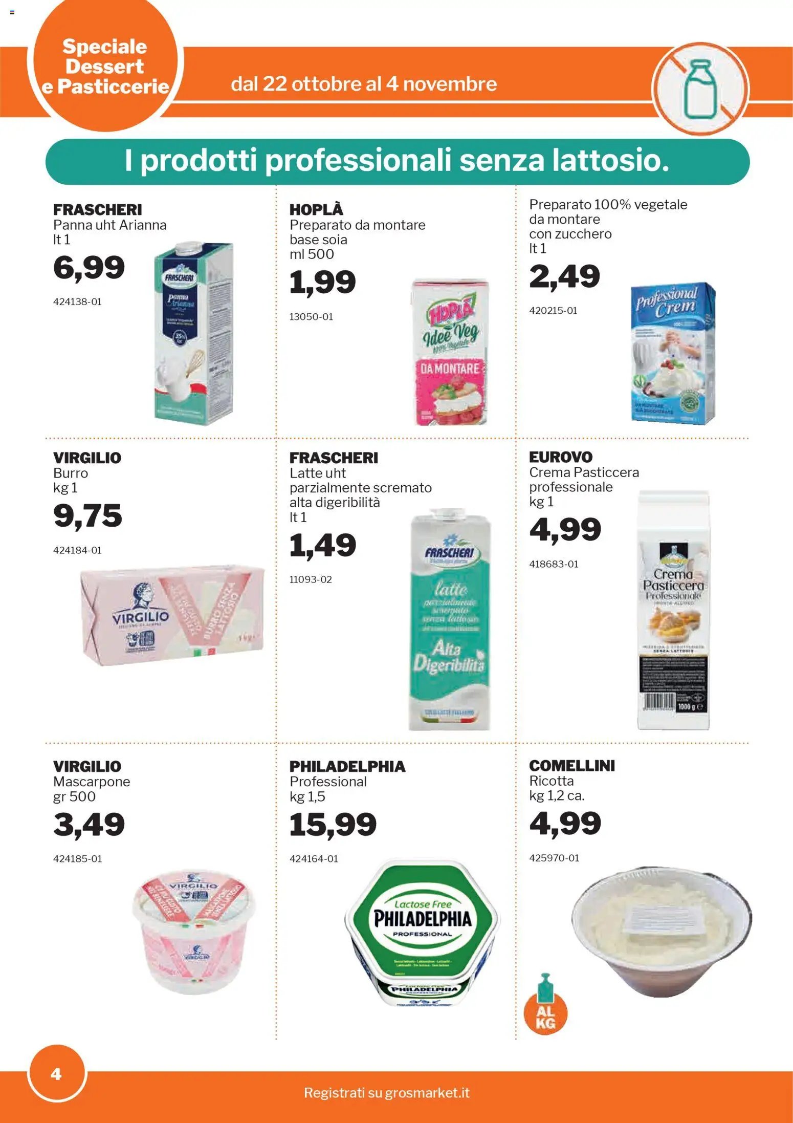 Sogegross Dessert e Pasticcerie catalogo (2025-10-22 - 2025-11-04)