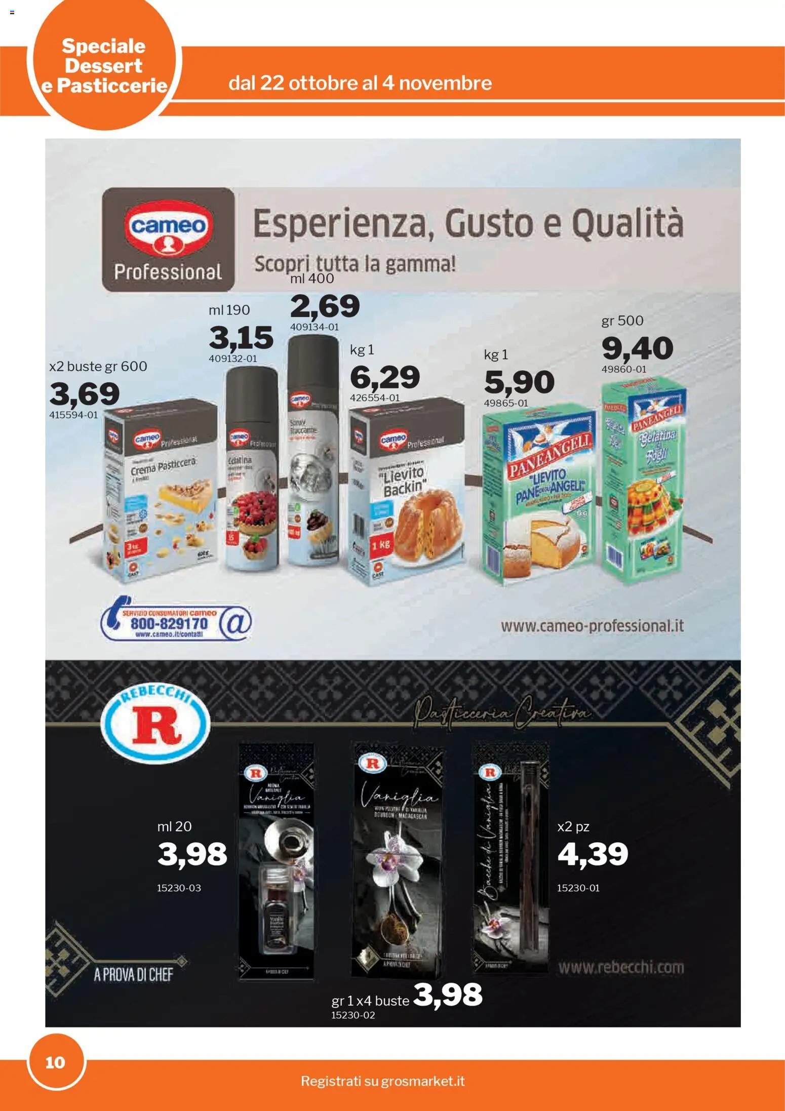 Sogegross Dessert e Pasticcerie catalogo (2025-10-22 - 2025-11-04)