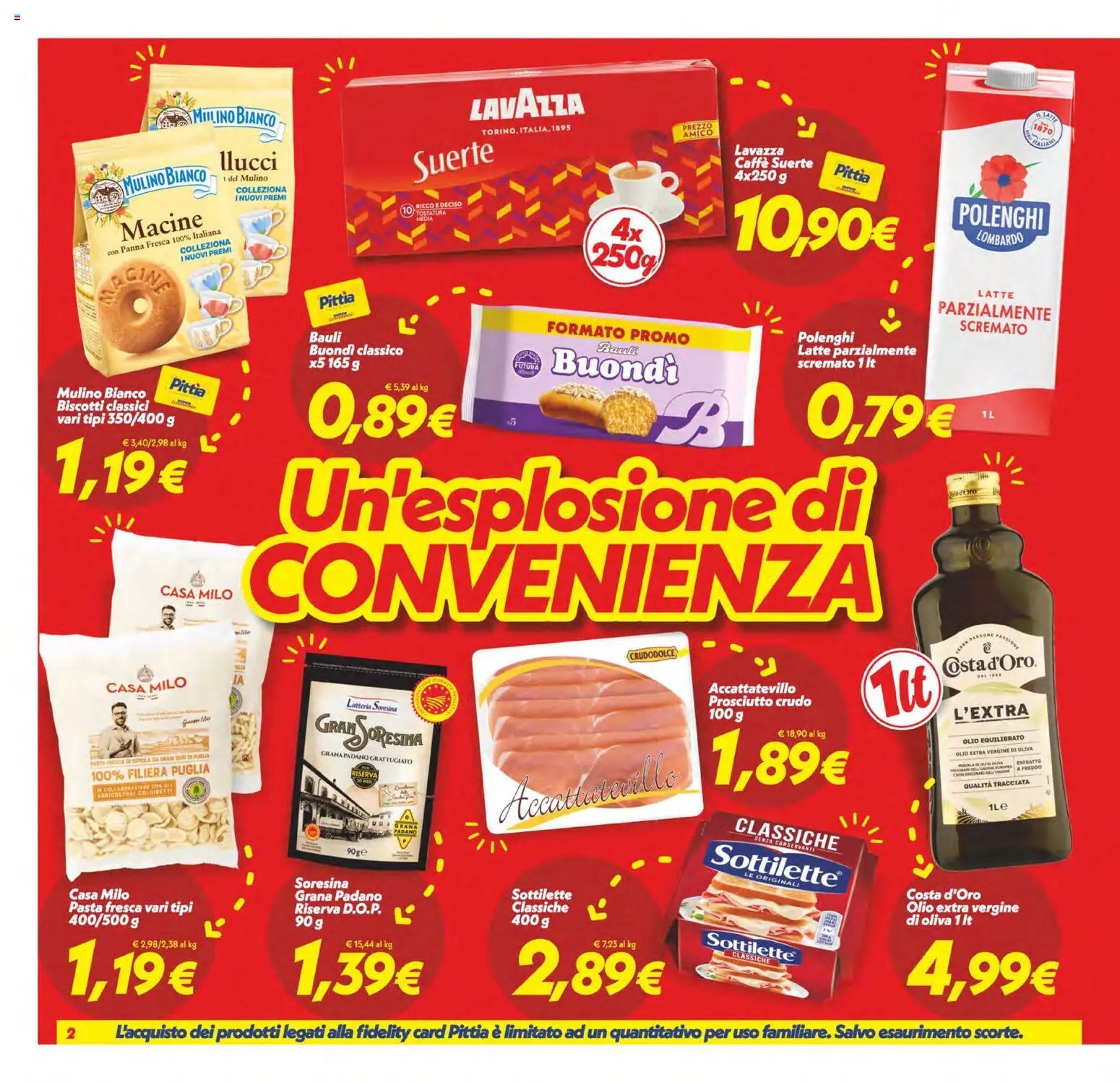 SuperConveniente volantino Caltanissetta, San Cataldo, Avola, Lascari, Milazzo, Barcellona