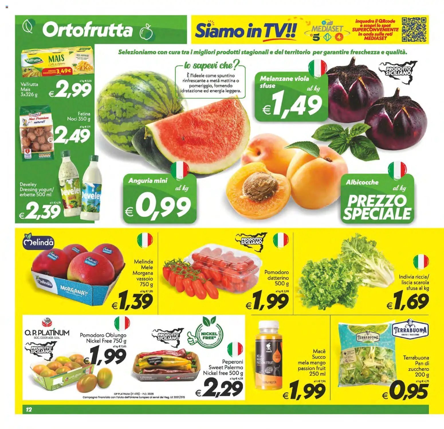 SuperConveniente volantino Caltanissetta, San Cataldo, Avola, Lascari, Milazzo, Barcellona
