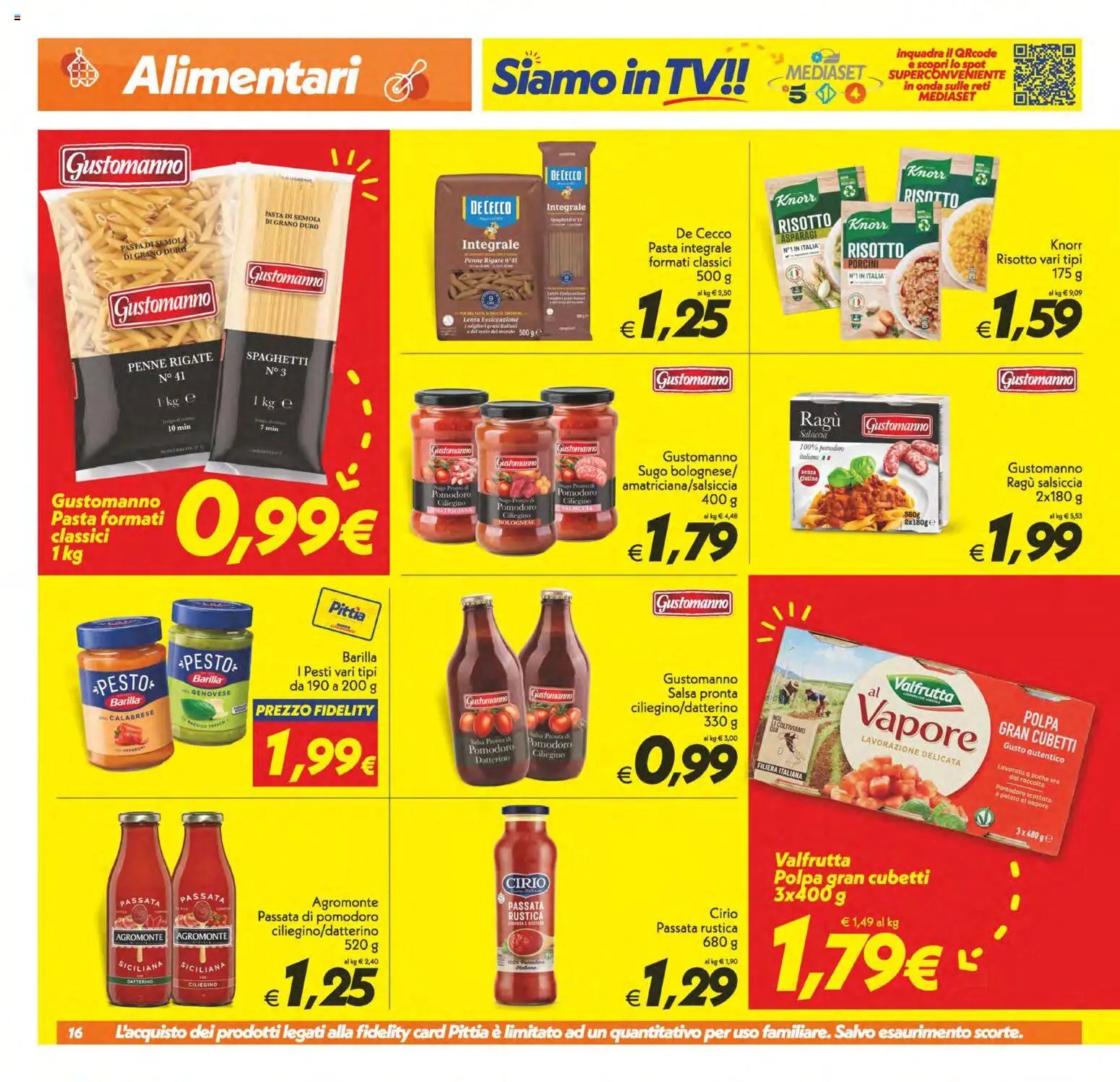 SuperConveniente volantino Caltanissetta, San Cataldo, Avola, Lascari, Milazzo, Barcellona