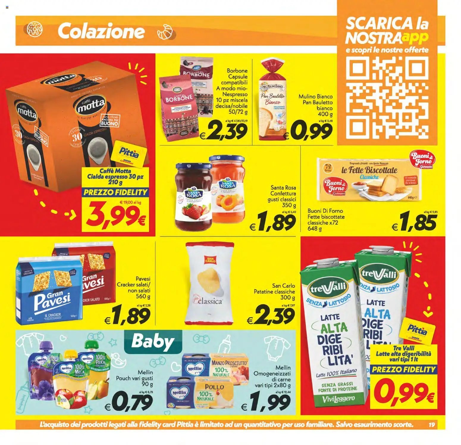 SuperConveniente volantino Caltanissetta, San Cataldo, Avola, Lascari, Milazzo, Barcellona