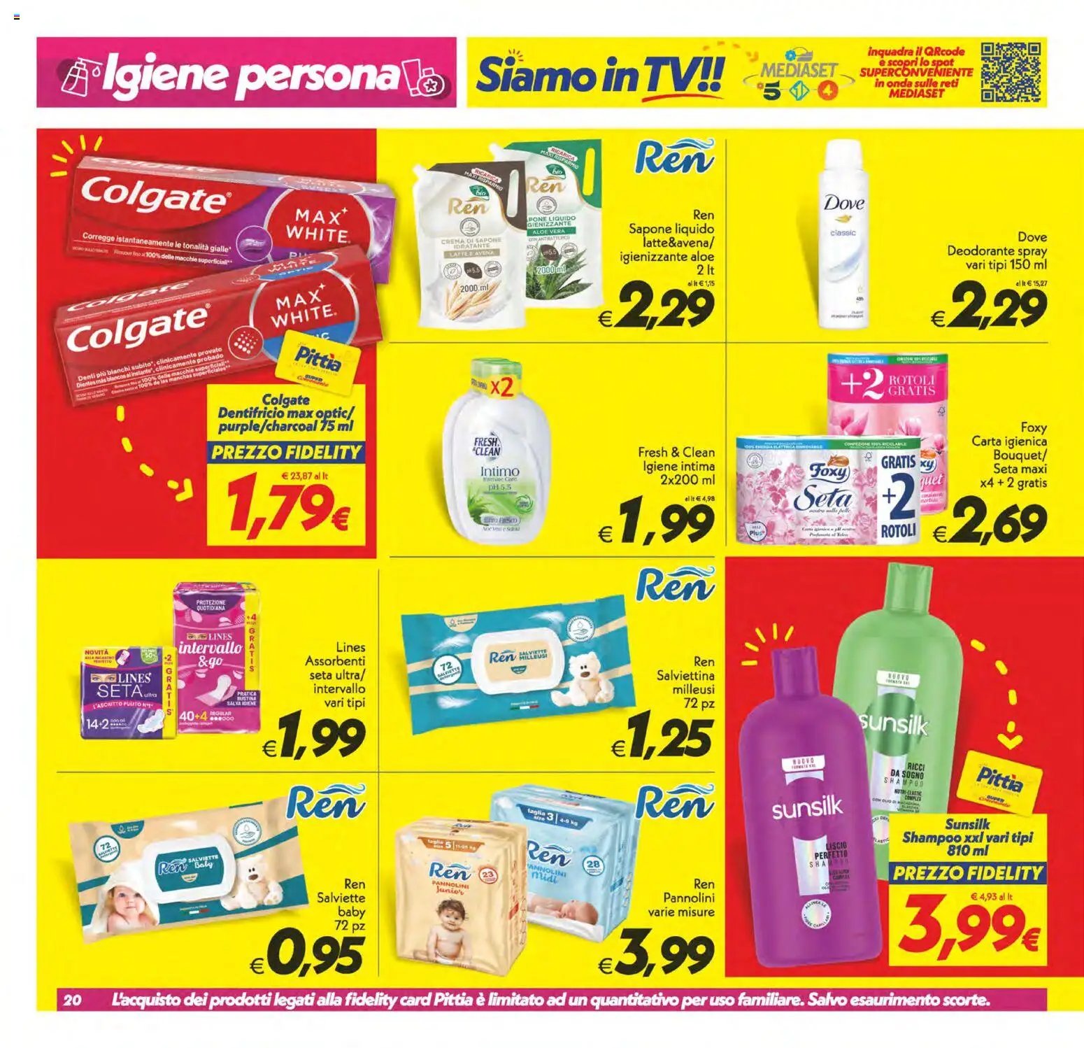 SuperConveniente volantino Caltanissetta, San Cataldo, Avola, Lascari, Milazzo, Barcellona
