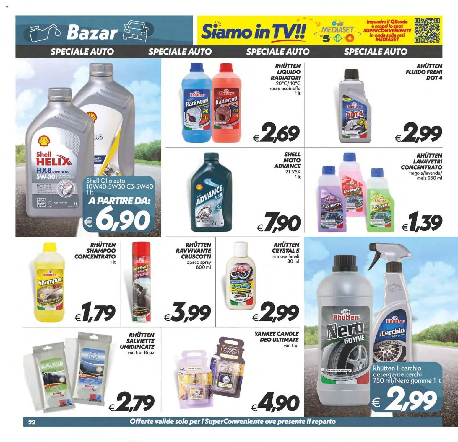 SuperConveniente volantino Caltanissetta, San Cataldo, Avola, Lascari, Milazzo, Barcellona