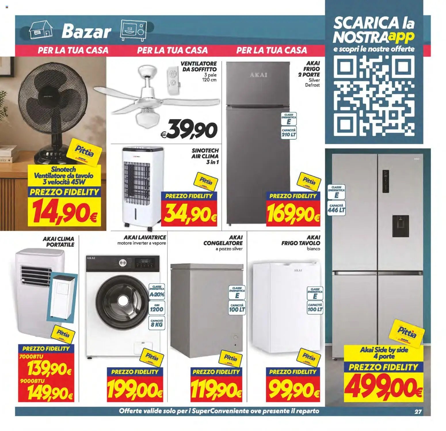 SuperConveniente volantino Caltanissetta, San Cataldo, Avola, Lascari, Milazzo, Barcellona