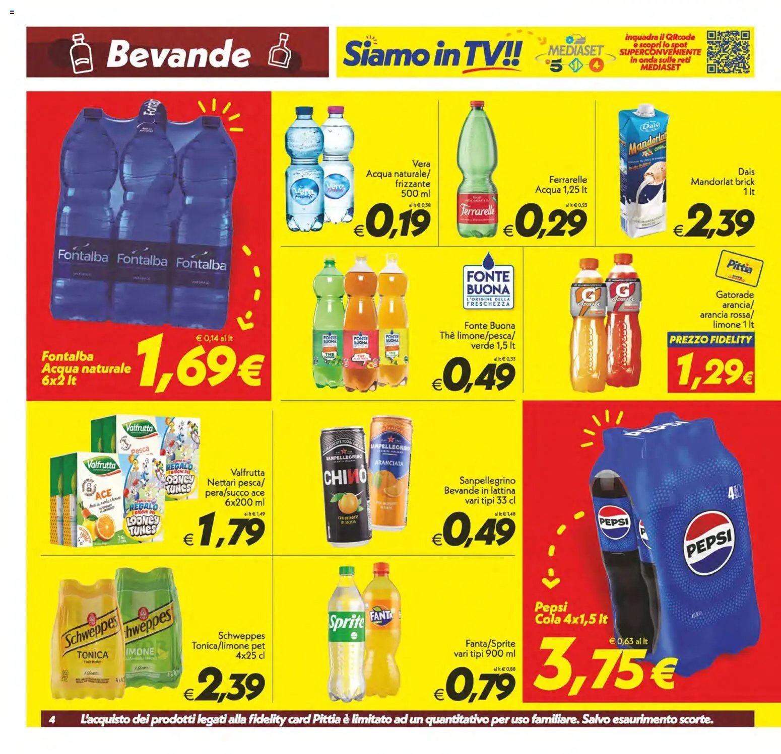SuperConveniente volantino Caltanissetta, San Cataldo, Avola, Lascari, Milazzo, Barcellona