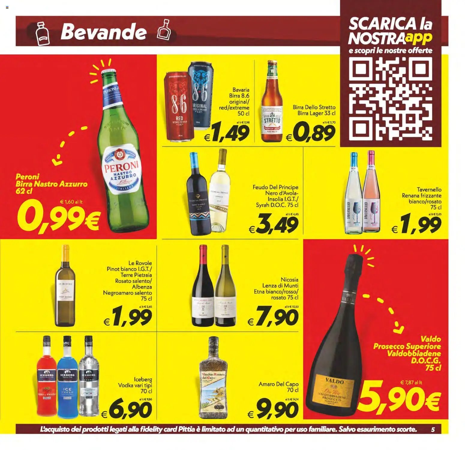 SuperConveniente volantino Caltanissetta, San Cataldo, Avola, Lascari, Milazzo, Barcellona