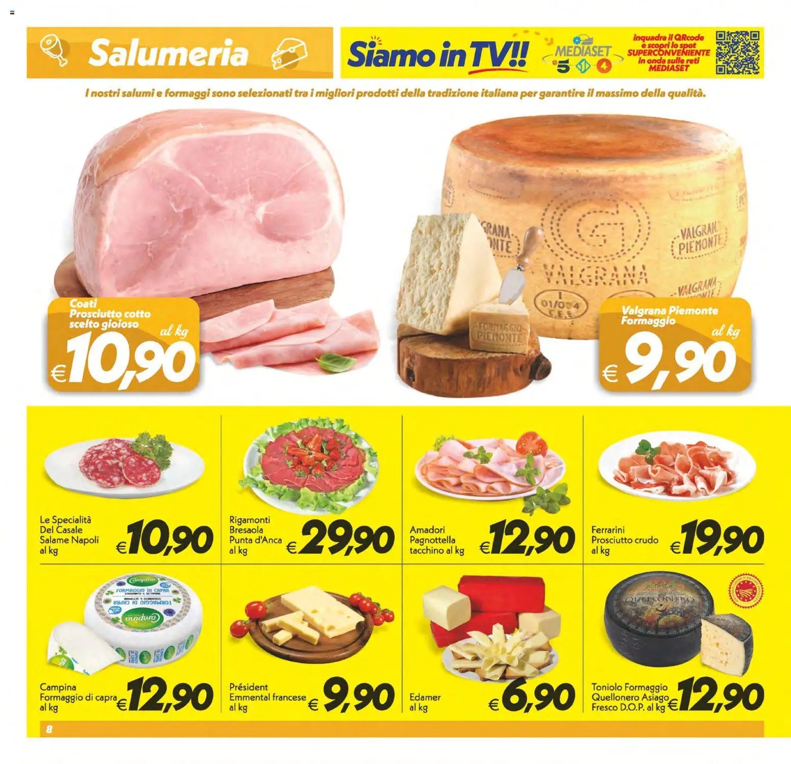 SuperConveniente volantino Caltanissetta, San Cataldo, Avola, Lascari, Milazzo, Barcellona
